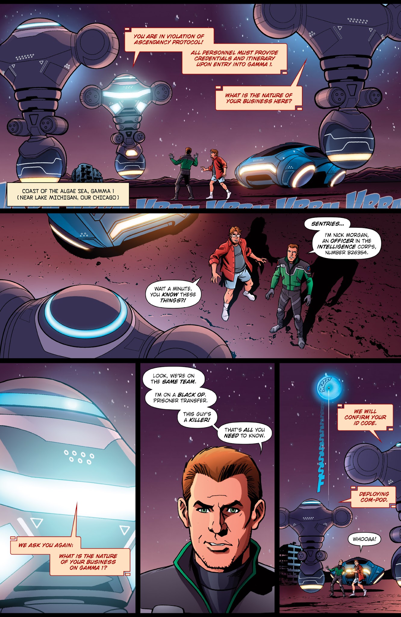Read online Parallel Man comic -  Issue #3 - 3