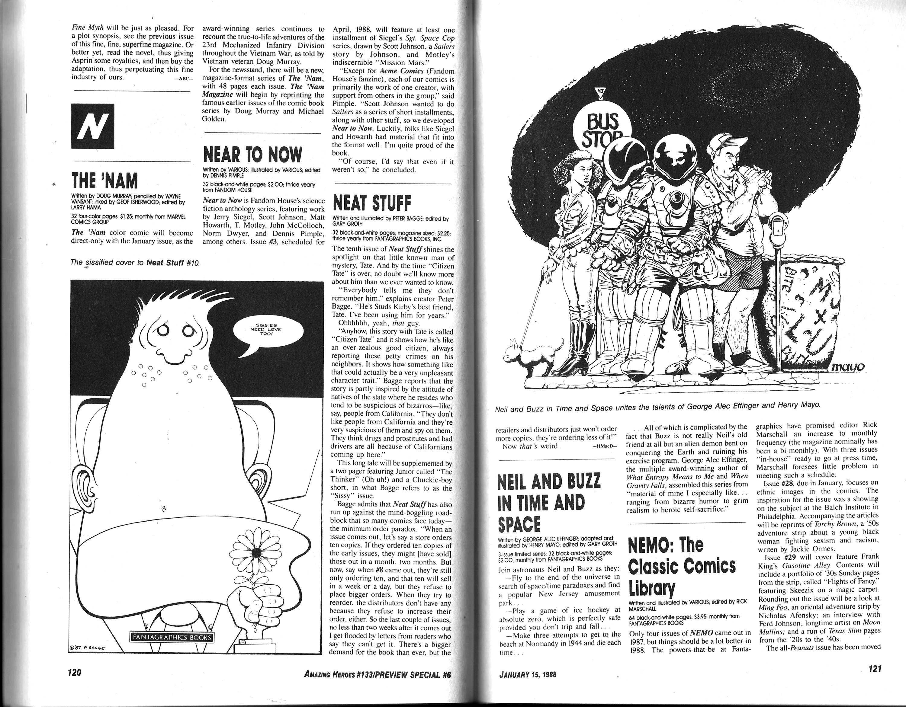 Read online Amazing Heroes comic -  Issue #133 - 62