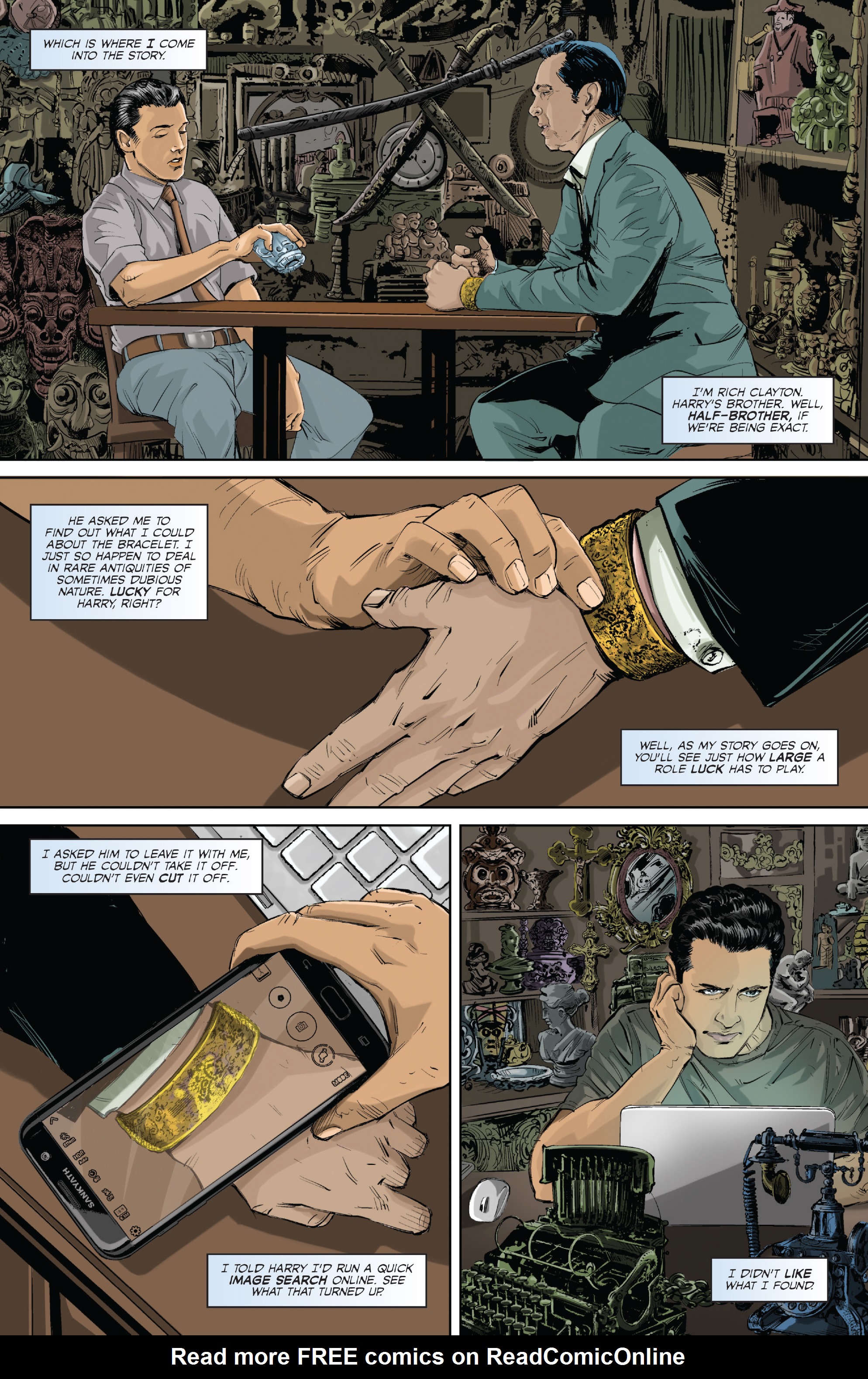 Read online Stan Lee's Lucky Man comic -  Issue #1 - 5