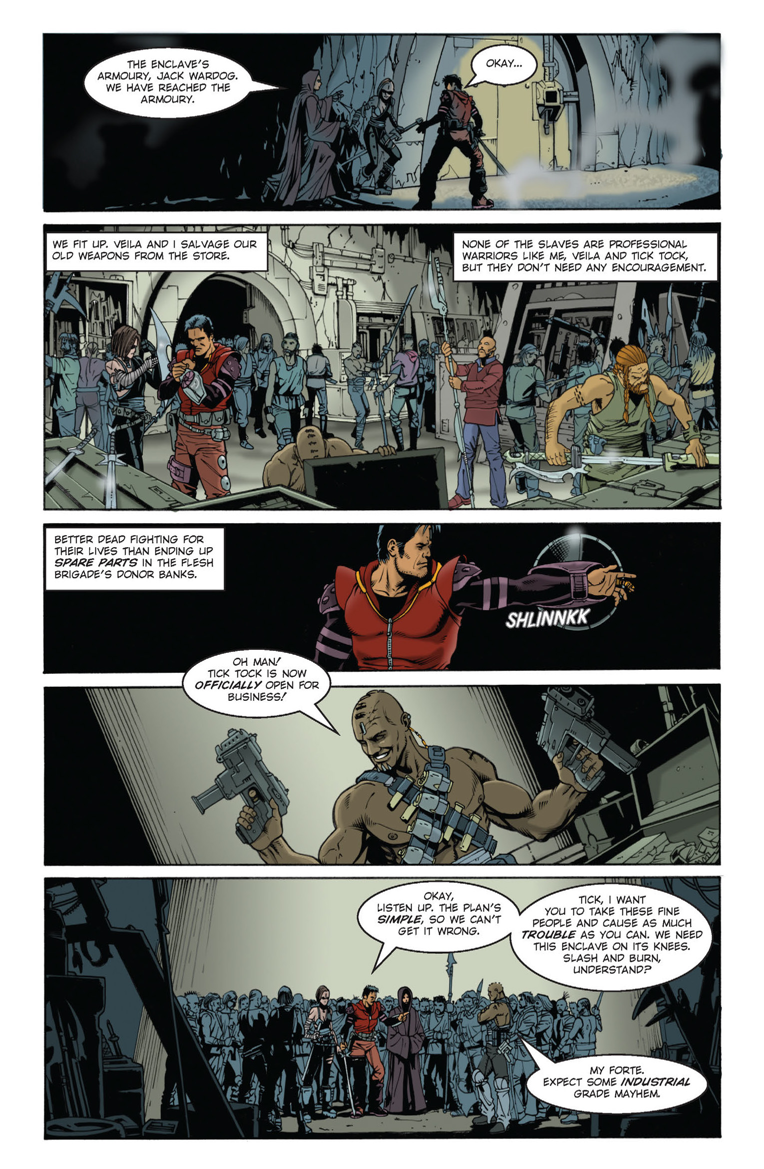 Read online Wardog comic -  Issue # TPB - 79