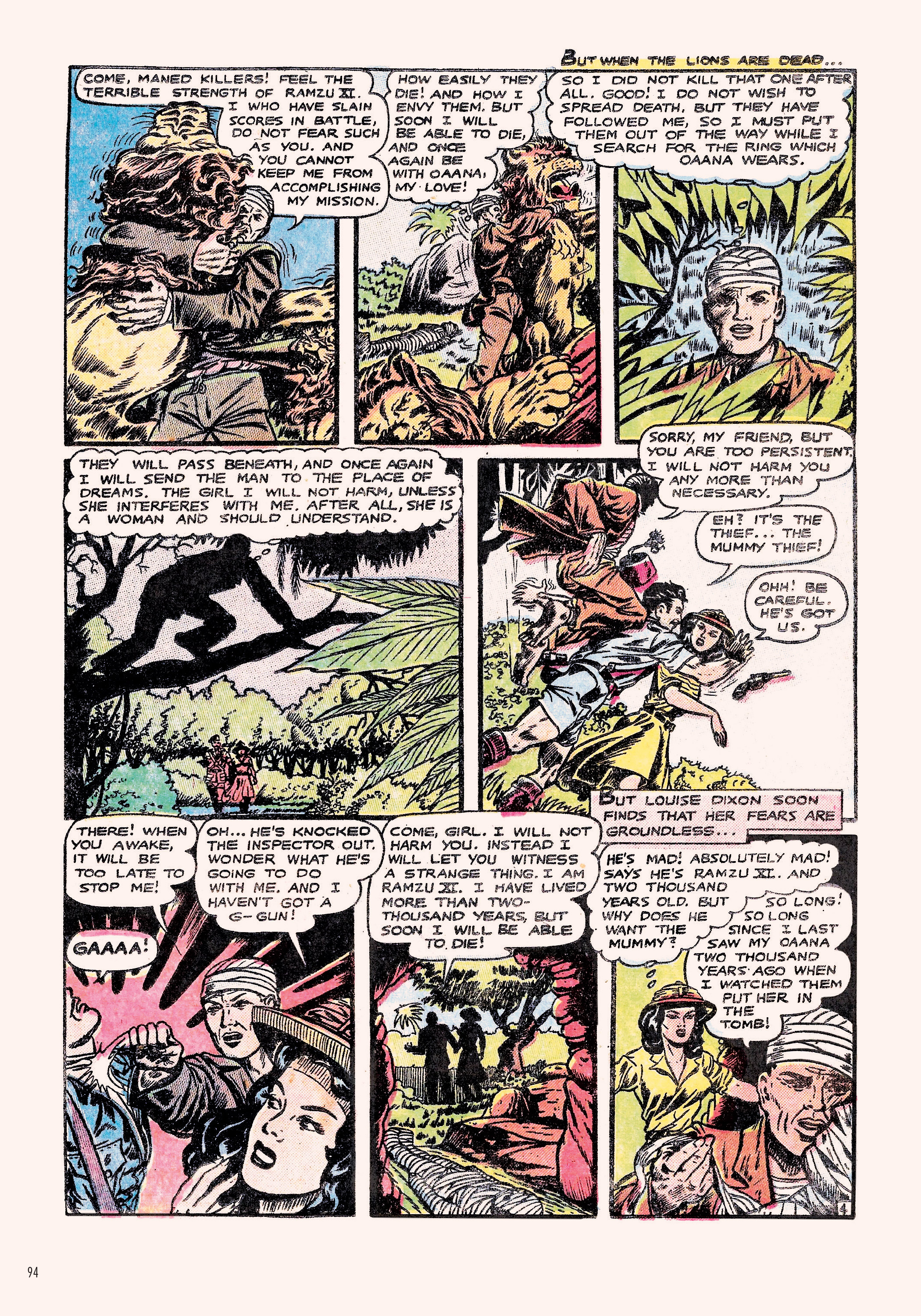 Read online Classic Monsters of Pre-Code Horror Comics: Mummies comic -  Issue # TPB - 94