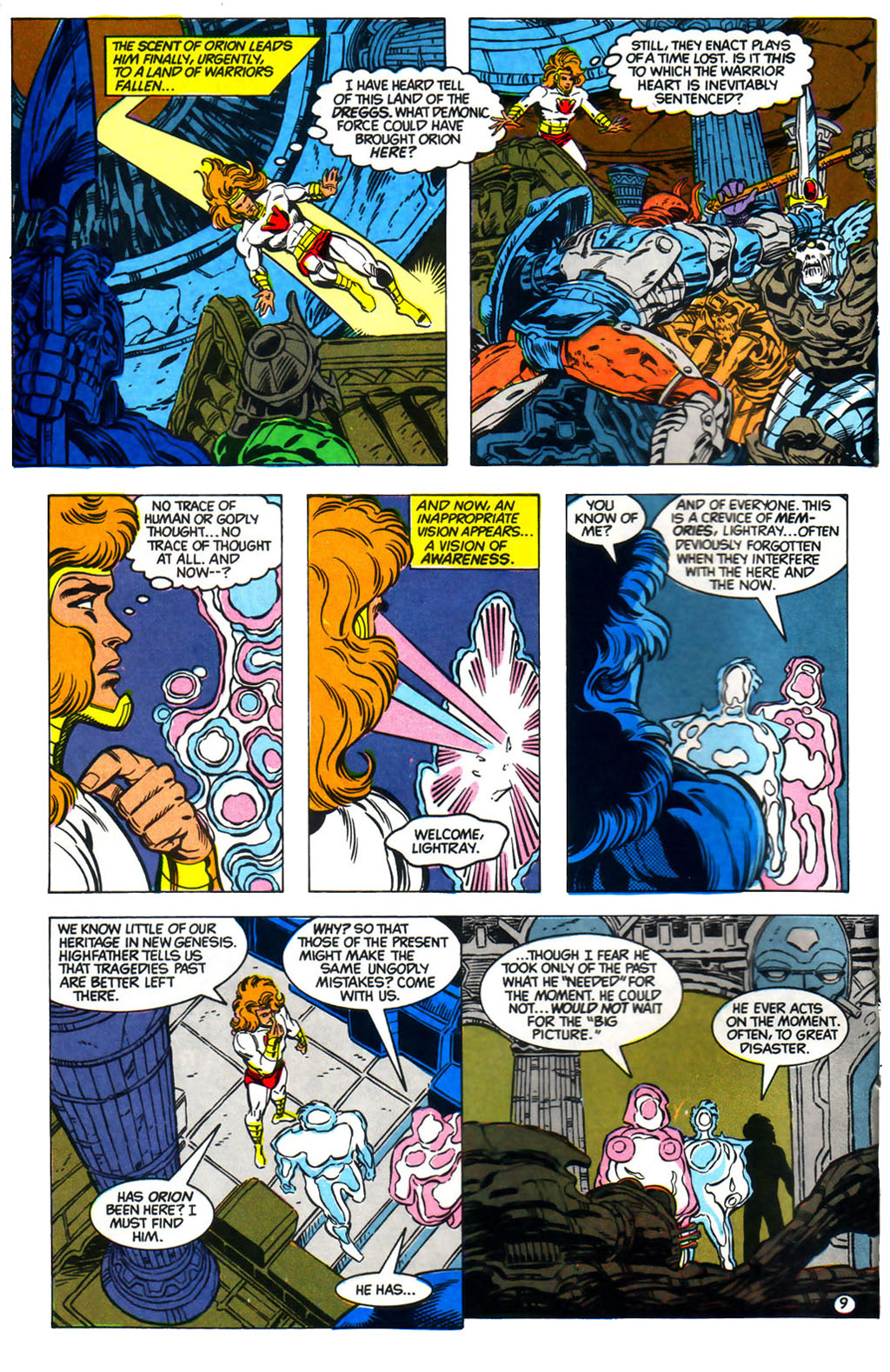 Read online The New Gods (1989) comic -  Issue #8 - 10