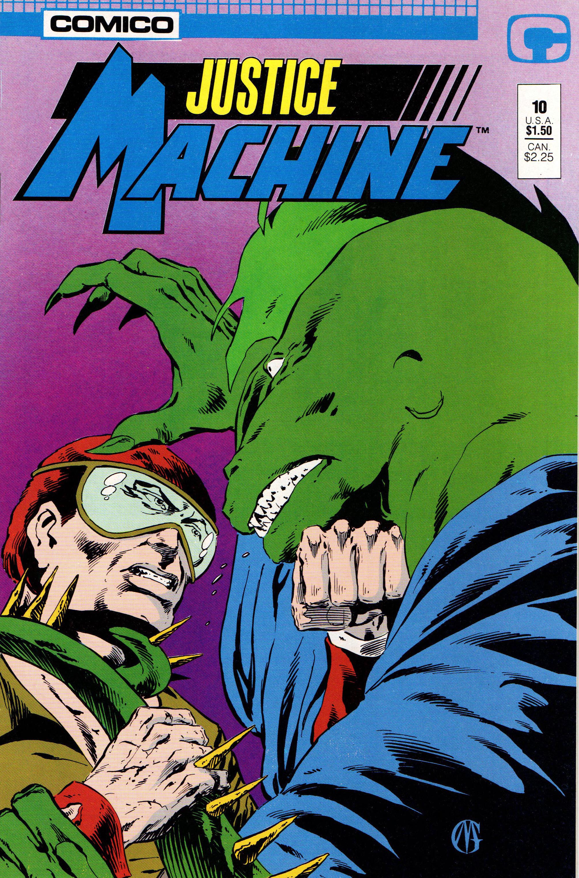 Read online Justice Machine comic -  Issue #10 - 1