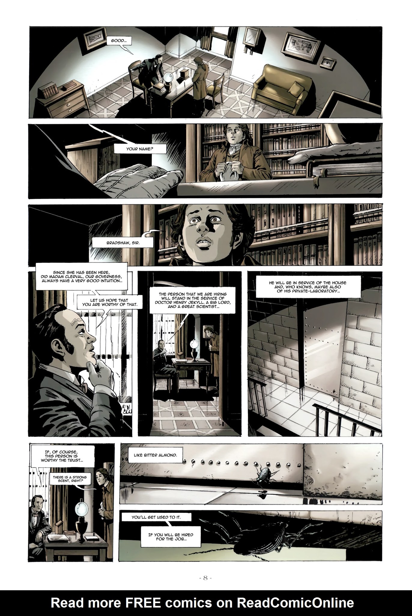 Read online Mister Hyde contre Frankenstein comic -  Issue #1 - 9