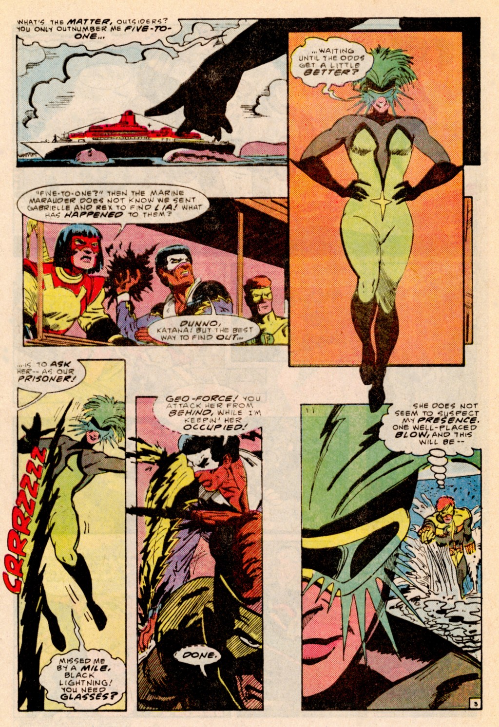 Read online Adventures of the Outsiders comic -  Issue #38 - 4