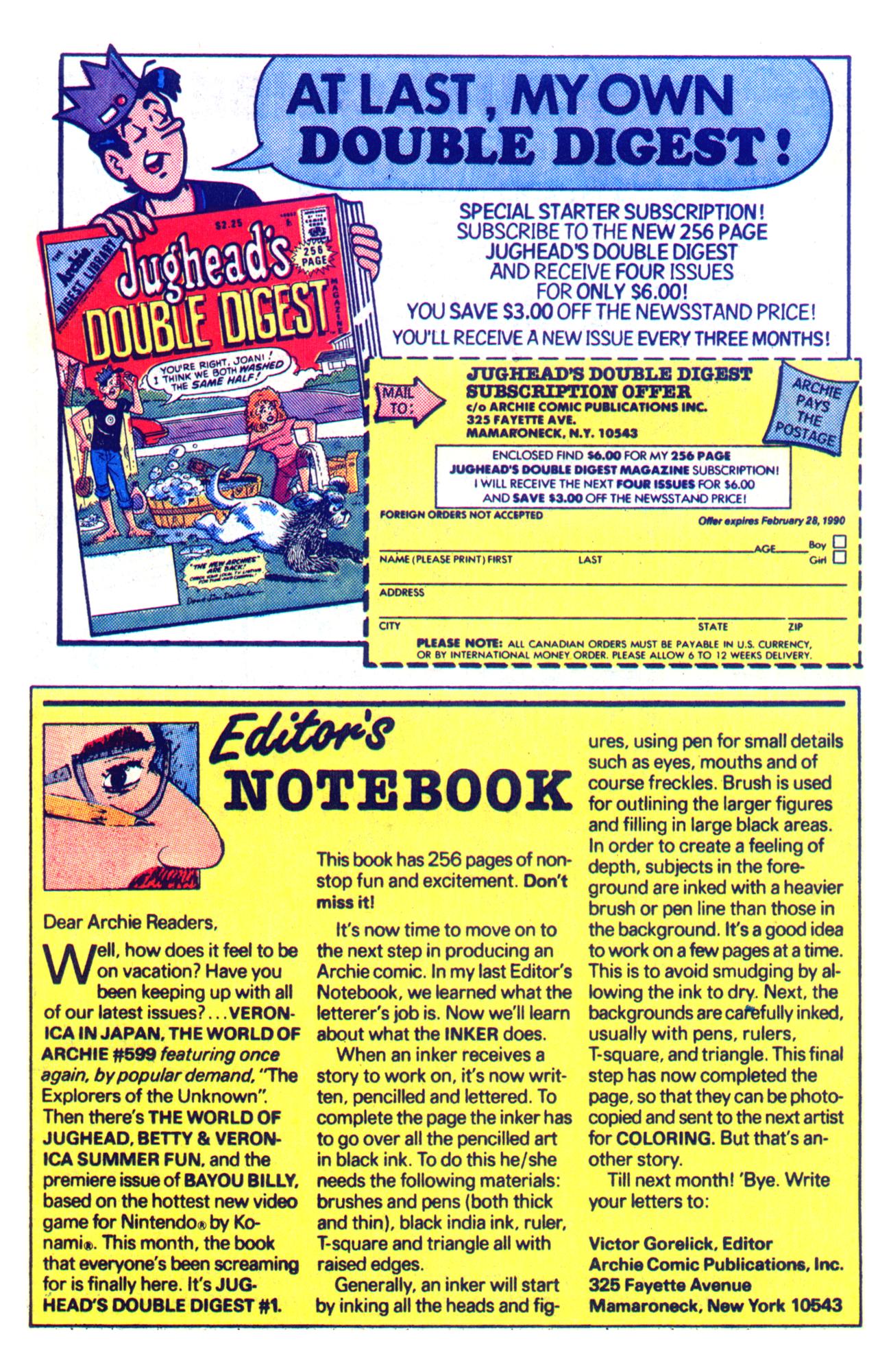 Read online Archie Giant Series Magazine comic -  Issue #604 - 26