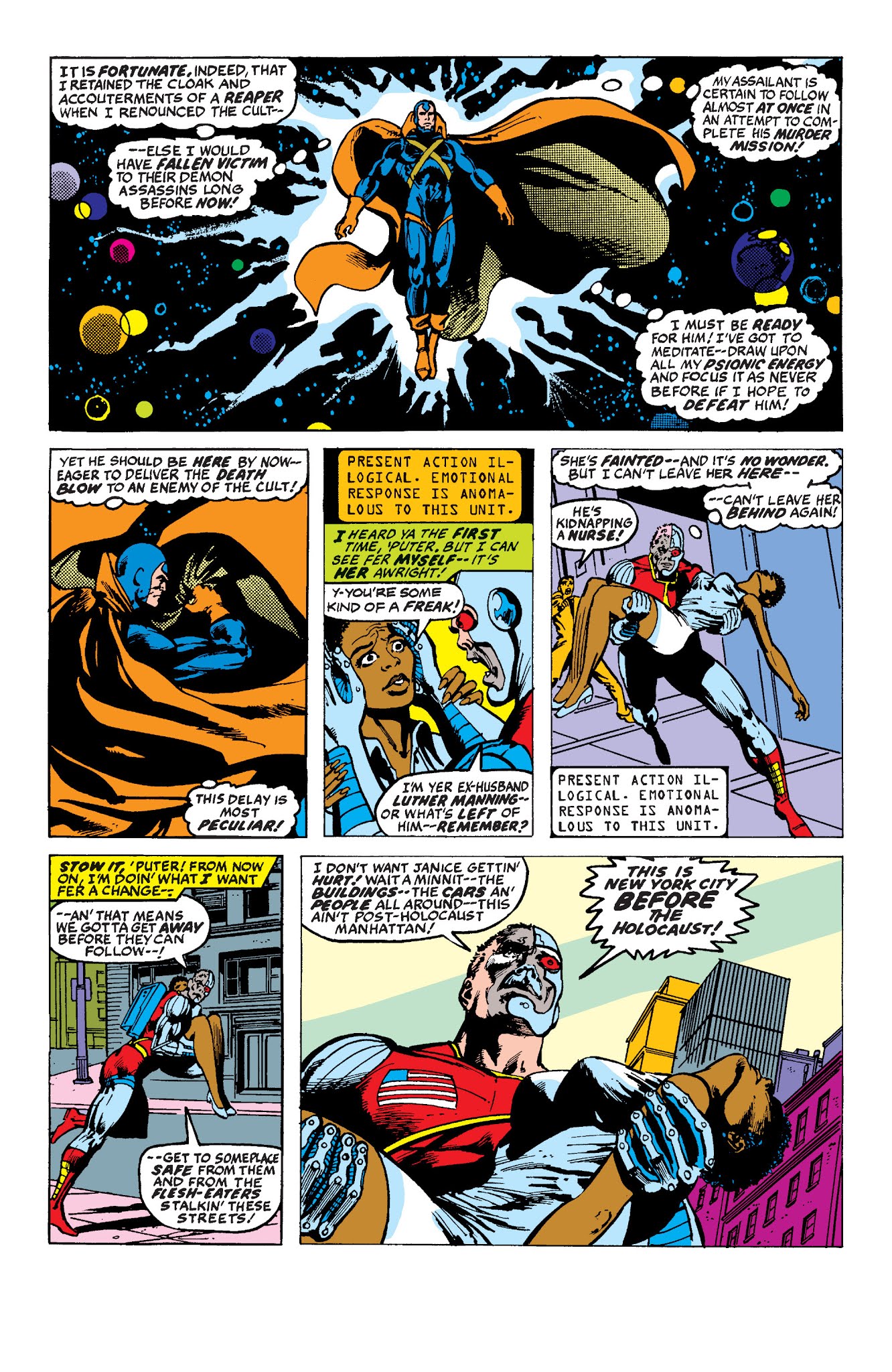 Read online Deathlok the Demolisher: The Complete Collection comic -  Issue # TPB - 219