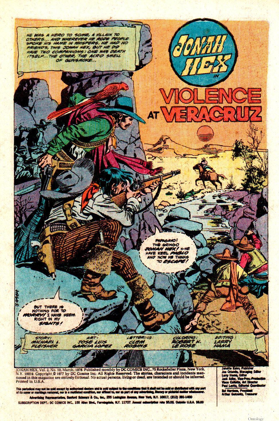 Read online Jonah Hex (1977) comic -  Issue #10 - 3