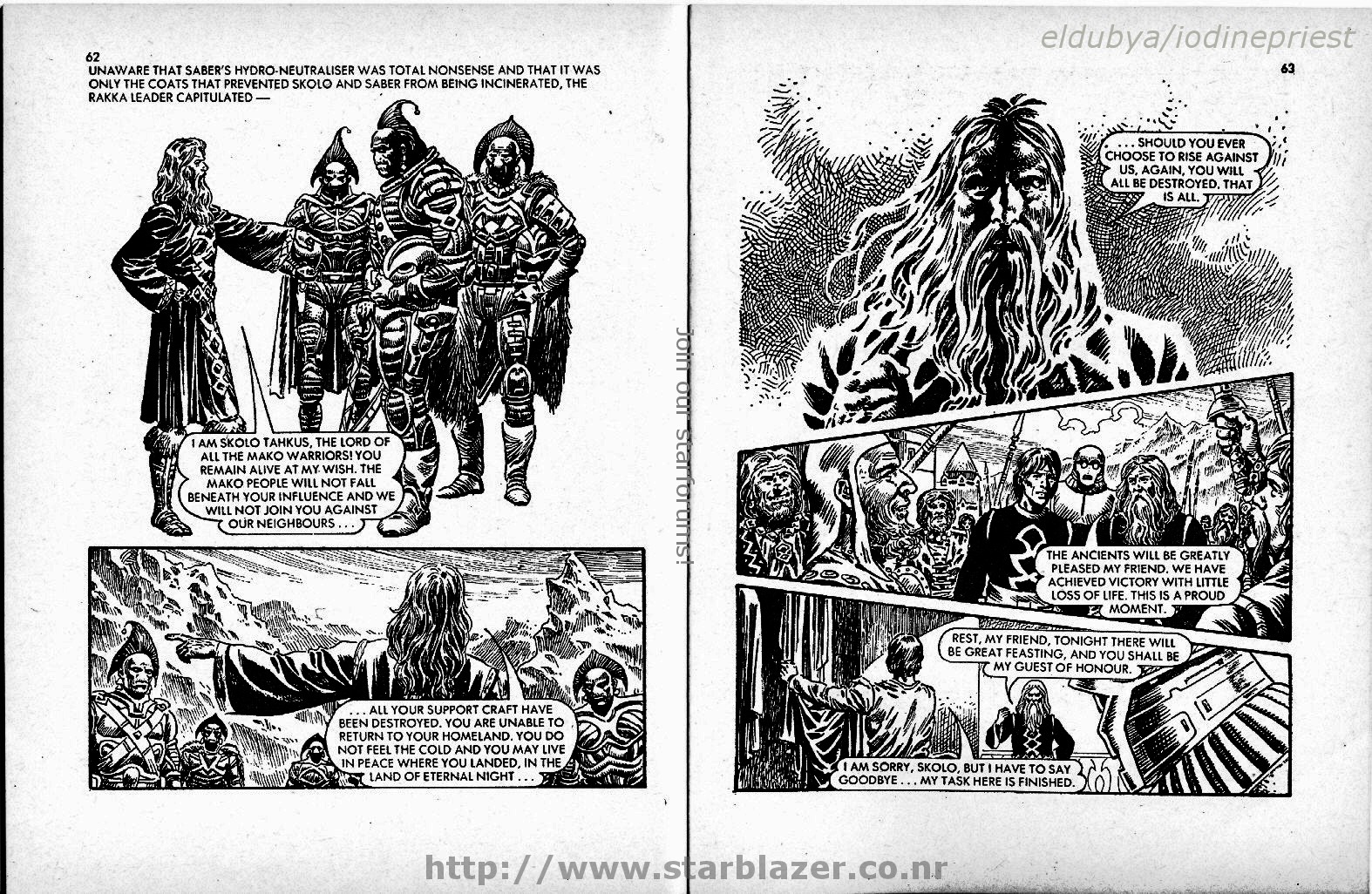 Read online Starblazer comic -  Issue #125 - 33