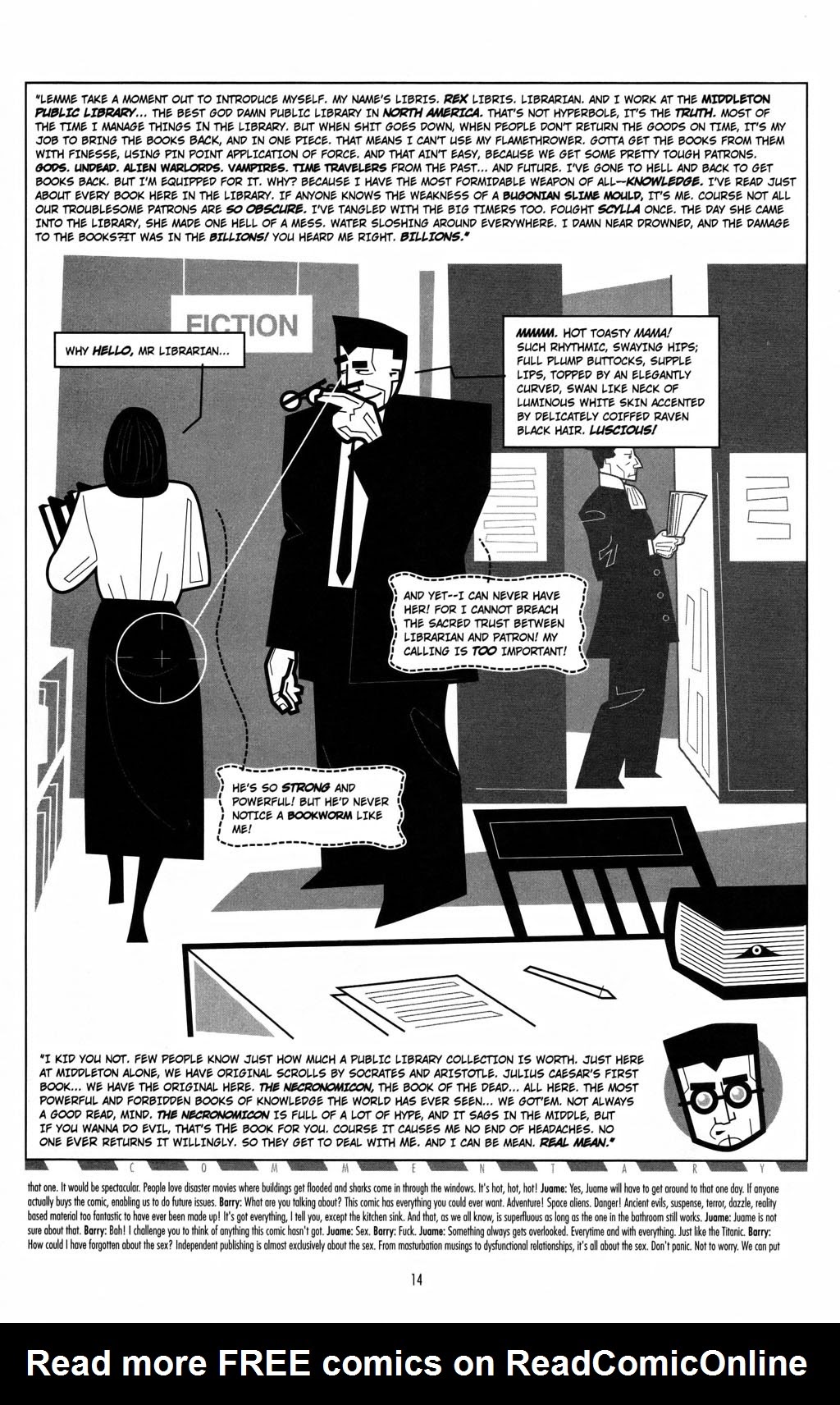 Read online Rex Libris comic -  Issue #1 - 16