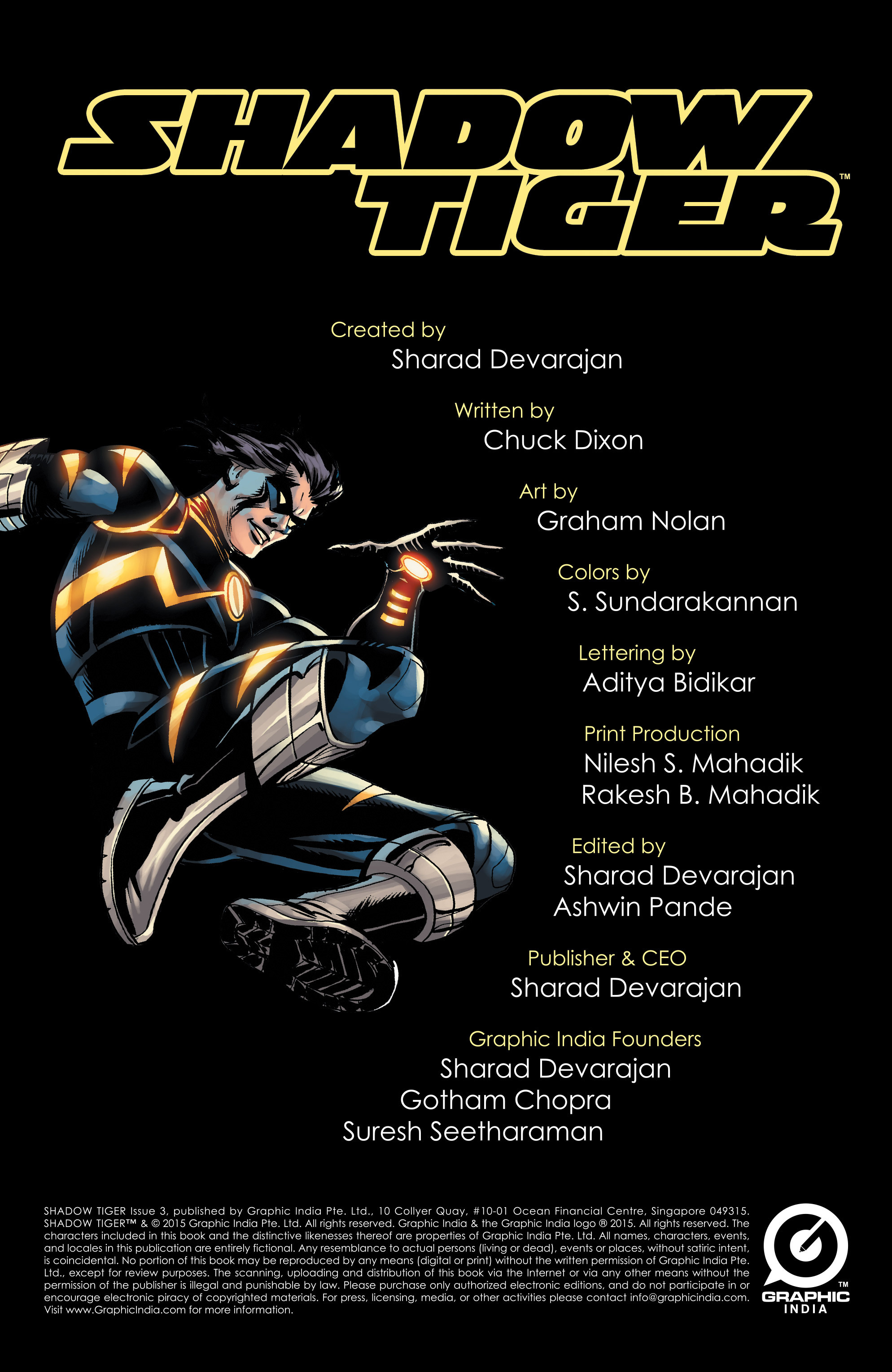 Read online Shadow Tiger comic -  Issue #3 - 2