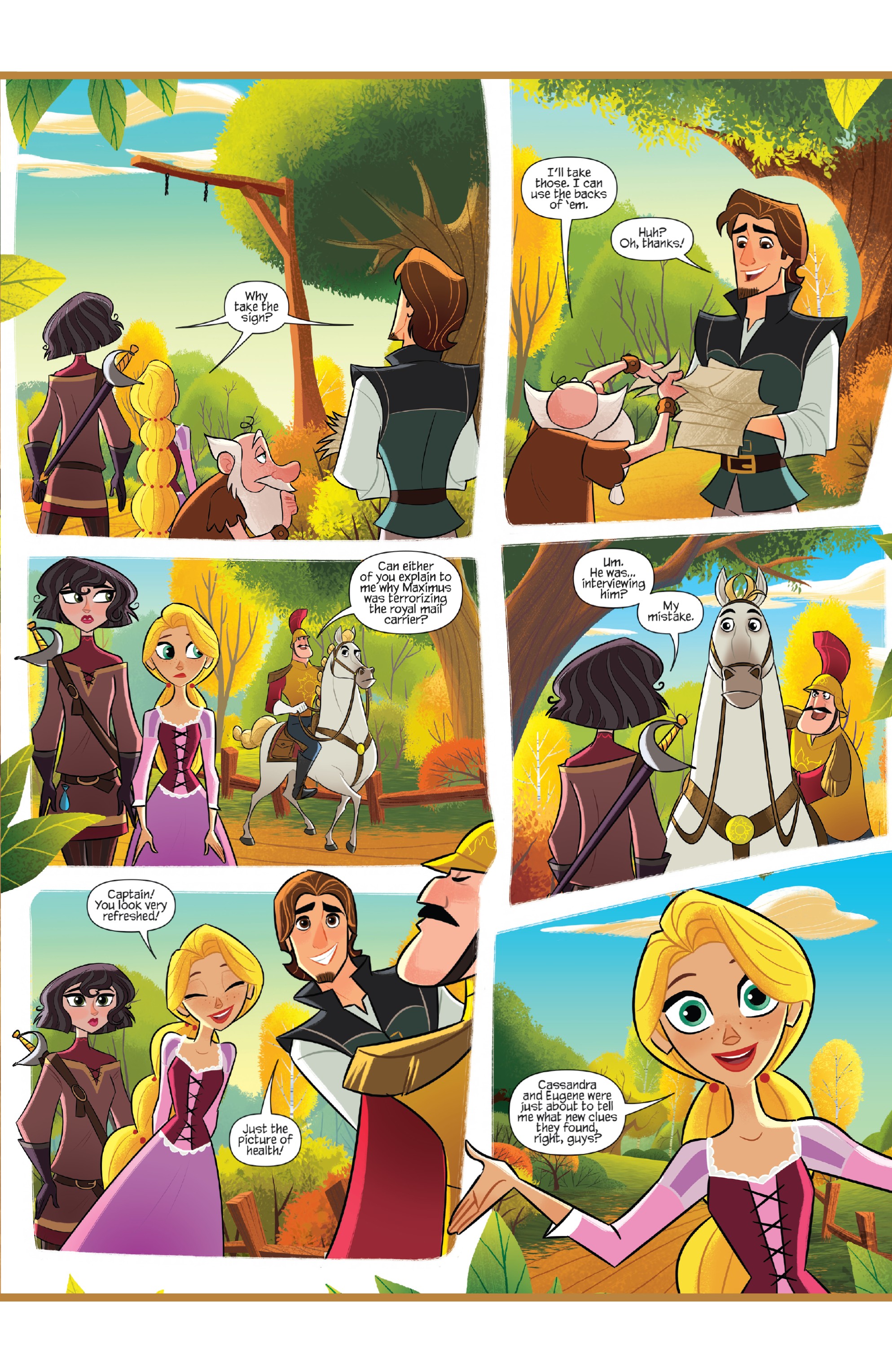 Read online Tangled: The Series: Hair and Now comic -  Issue #1 - 17