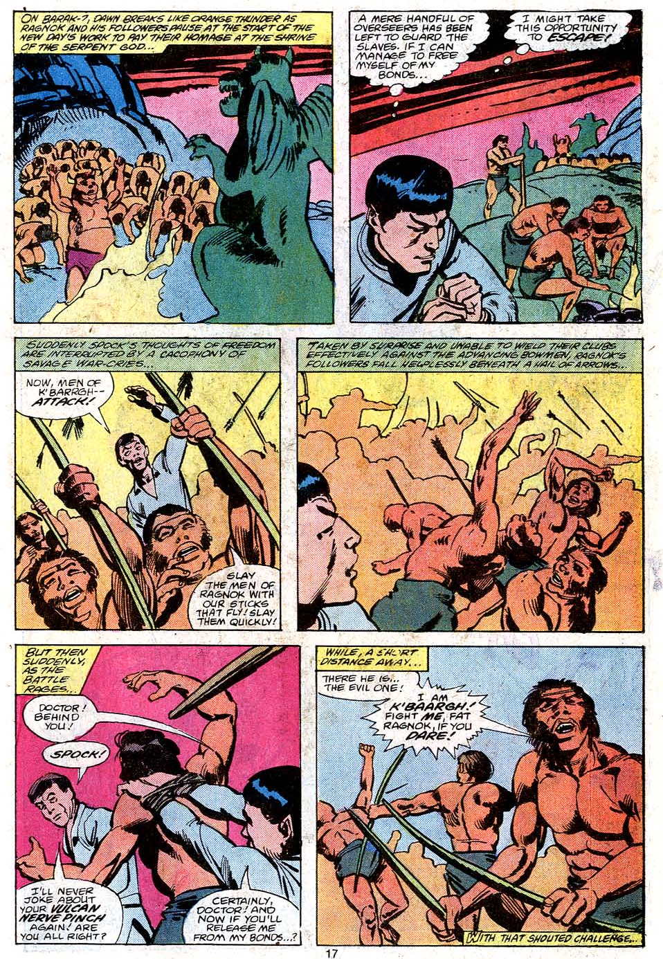 Read online Star Trek (1980) comic -  Issue #10 - 19