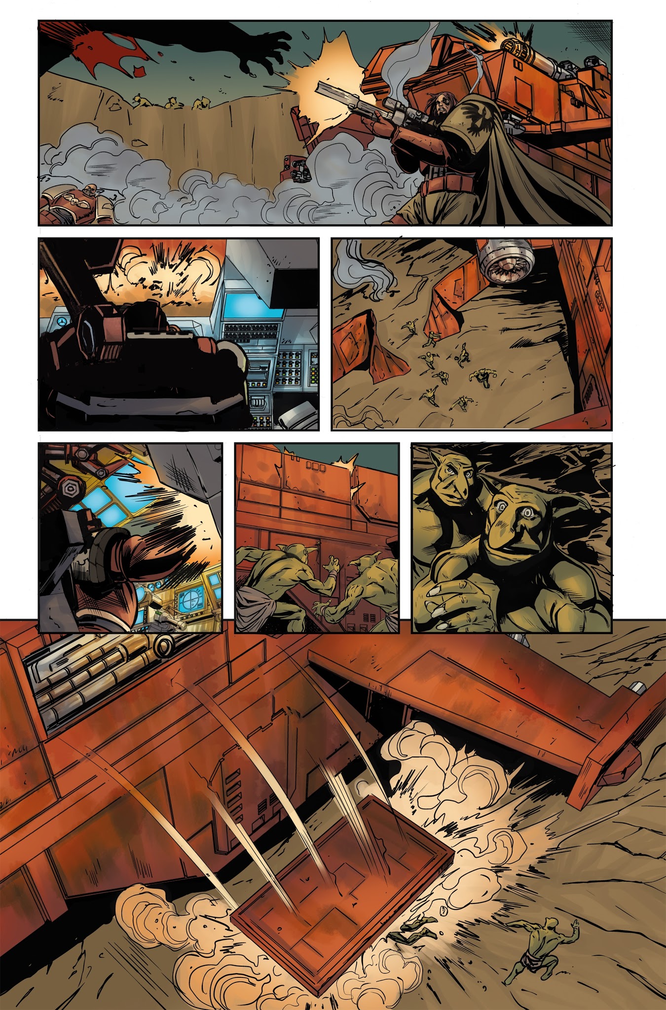 Read online Warhammer 40,000: Dawn of War comic -  Issue #3 - 18