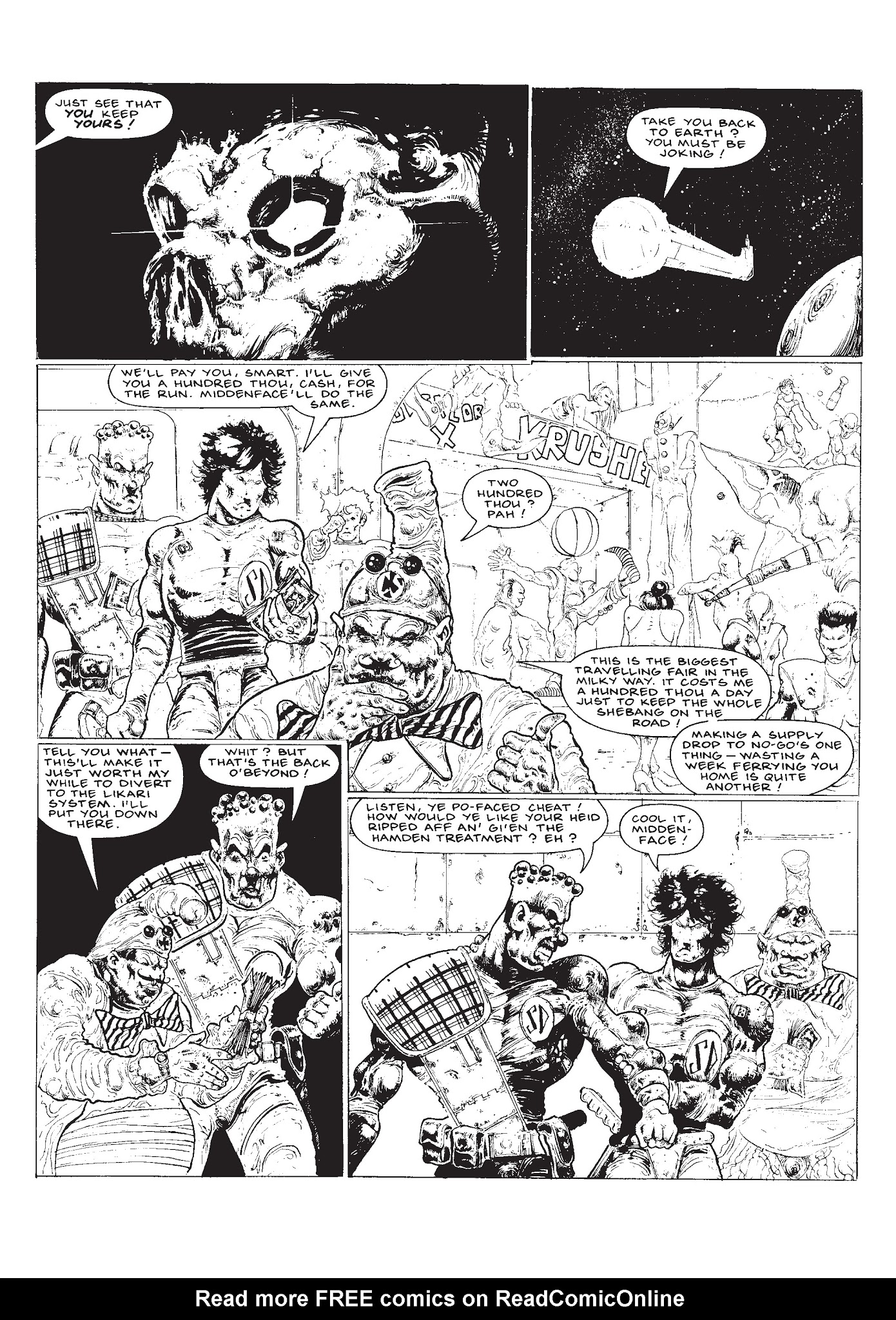Read online Strontium Dog: Search/Destroy Agency Files comic -  Issue # TPB 5 - 10