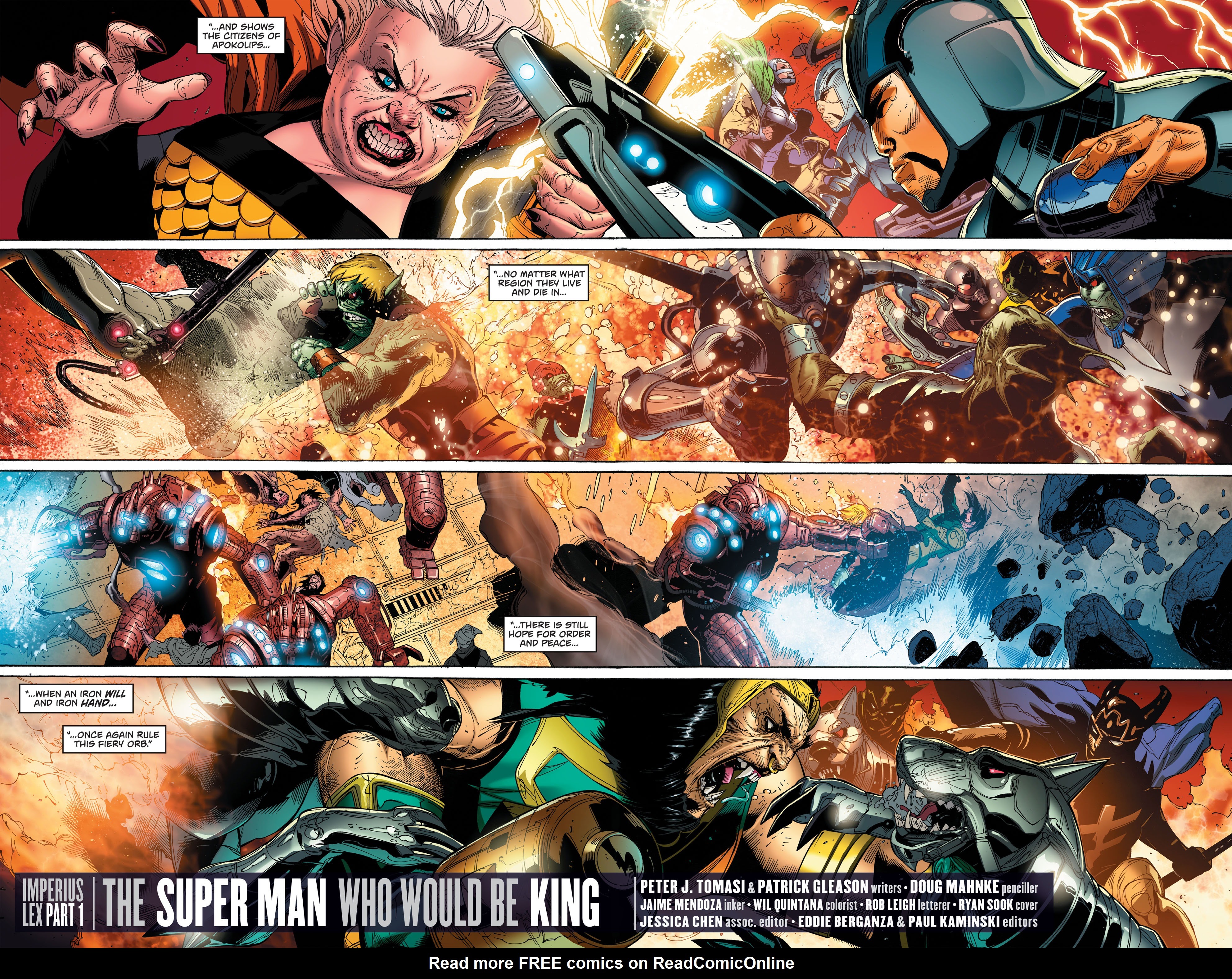 Read online Superman: Rebirth Deluxe Edition comic -  Issue # TPB 3 (Part 2) - 34
