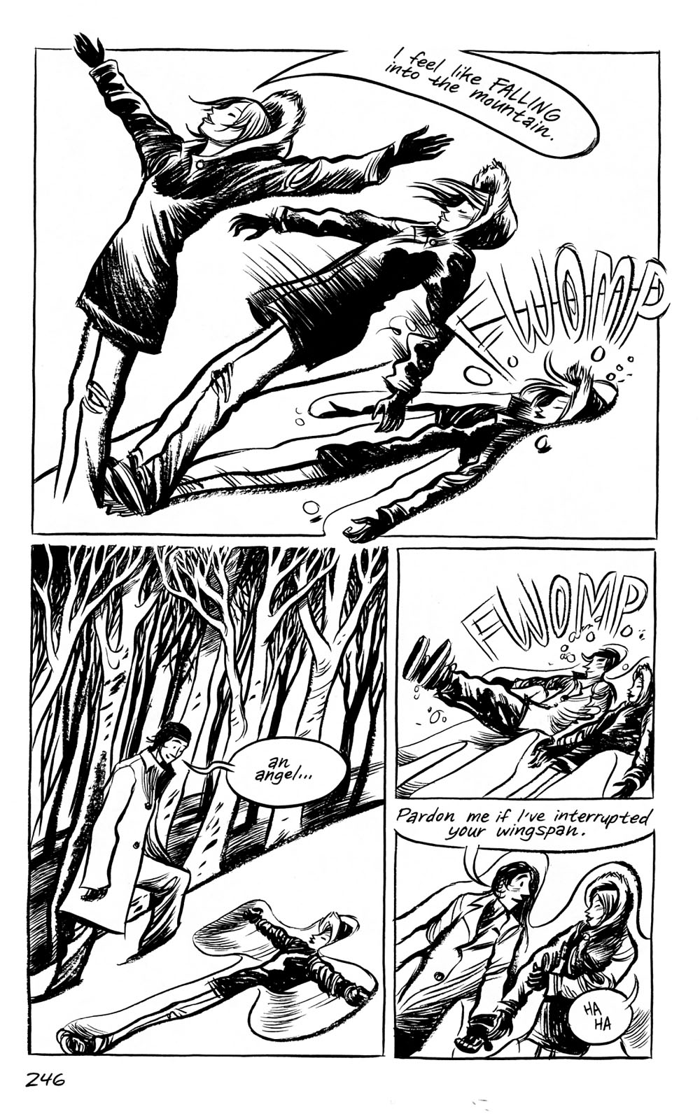 Read online Blankets comic -  Issue #2 - 21