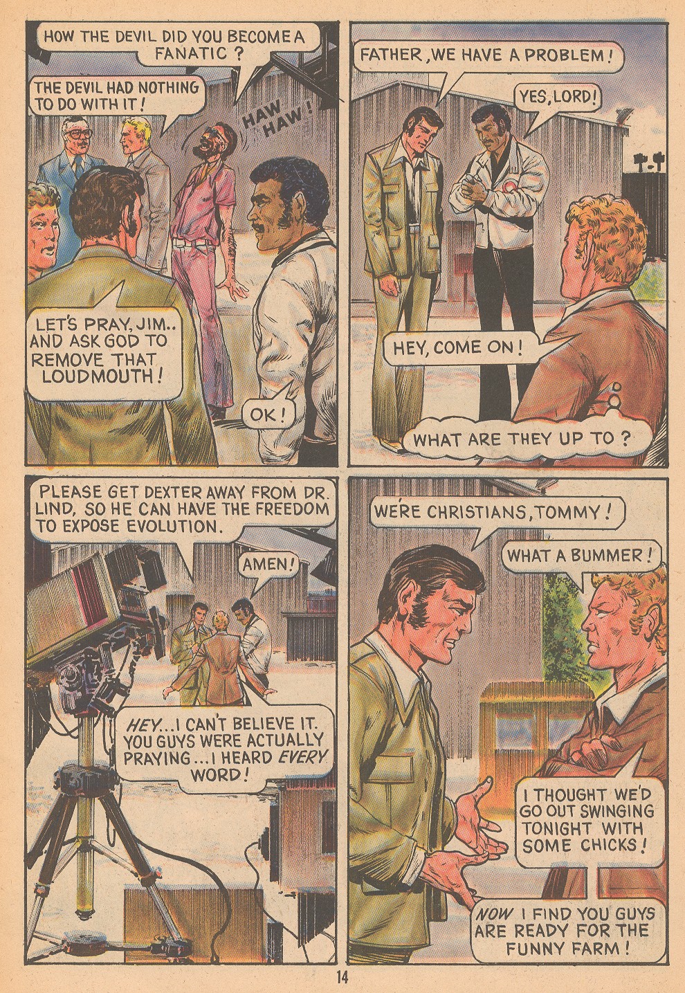 Read online The Crusaders (1974) comic -  Issue #6 - 16