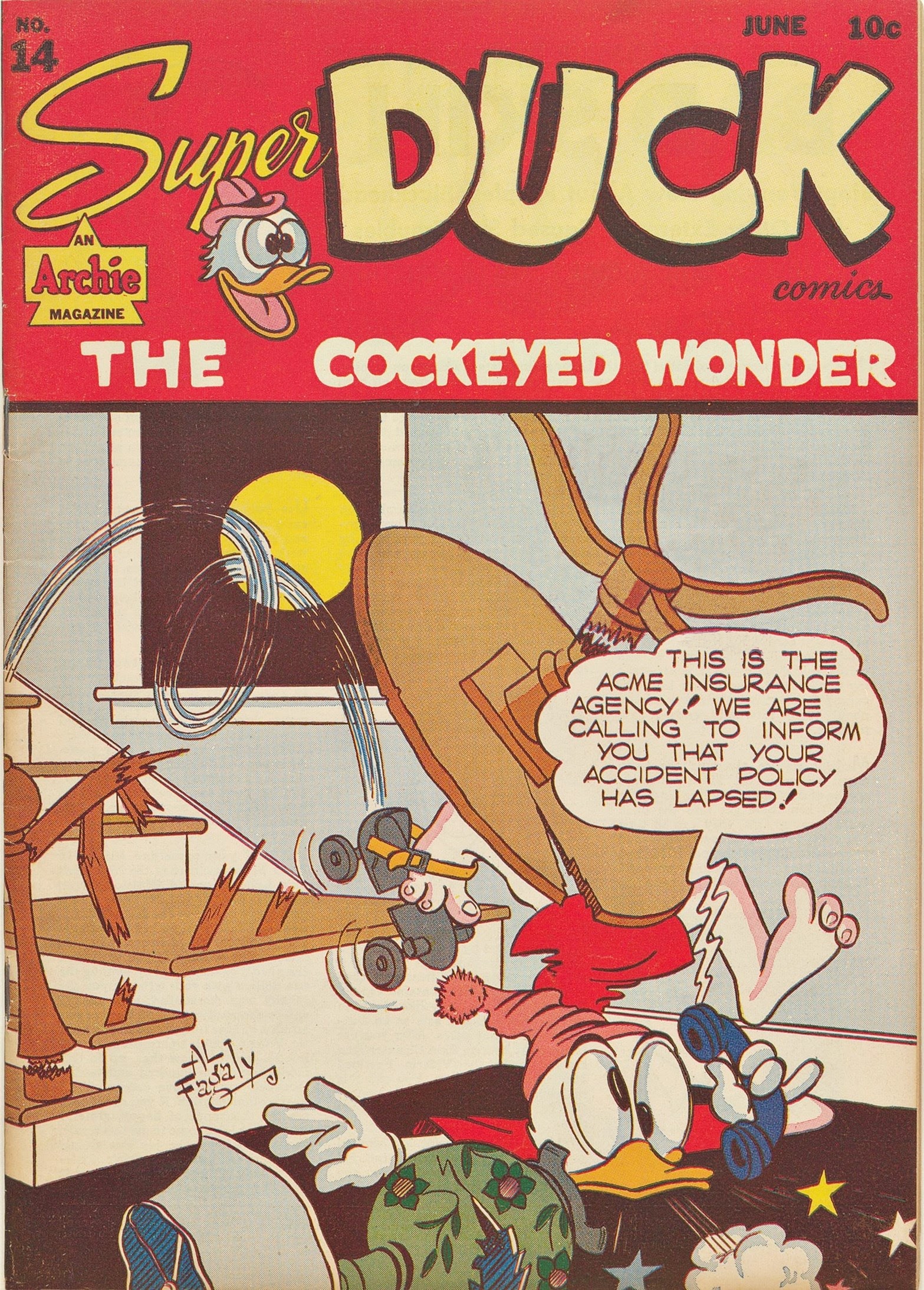 Read online Super Duck Comics comic -  Issue #14 - 1