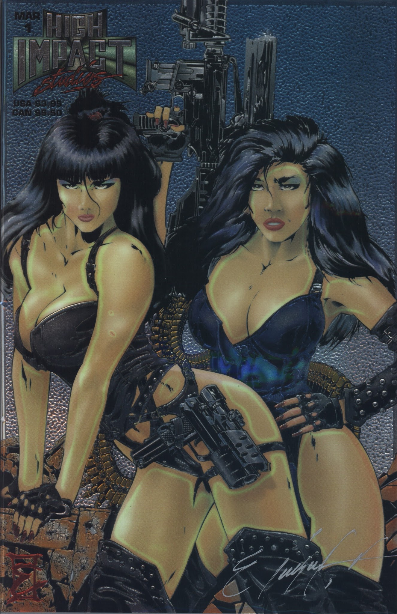 Read online Double Impact comic -  Issue #1 - 1