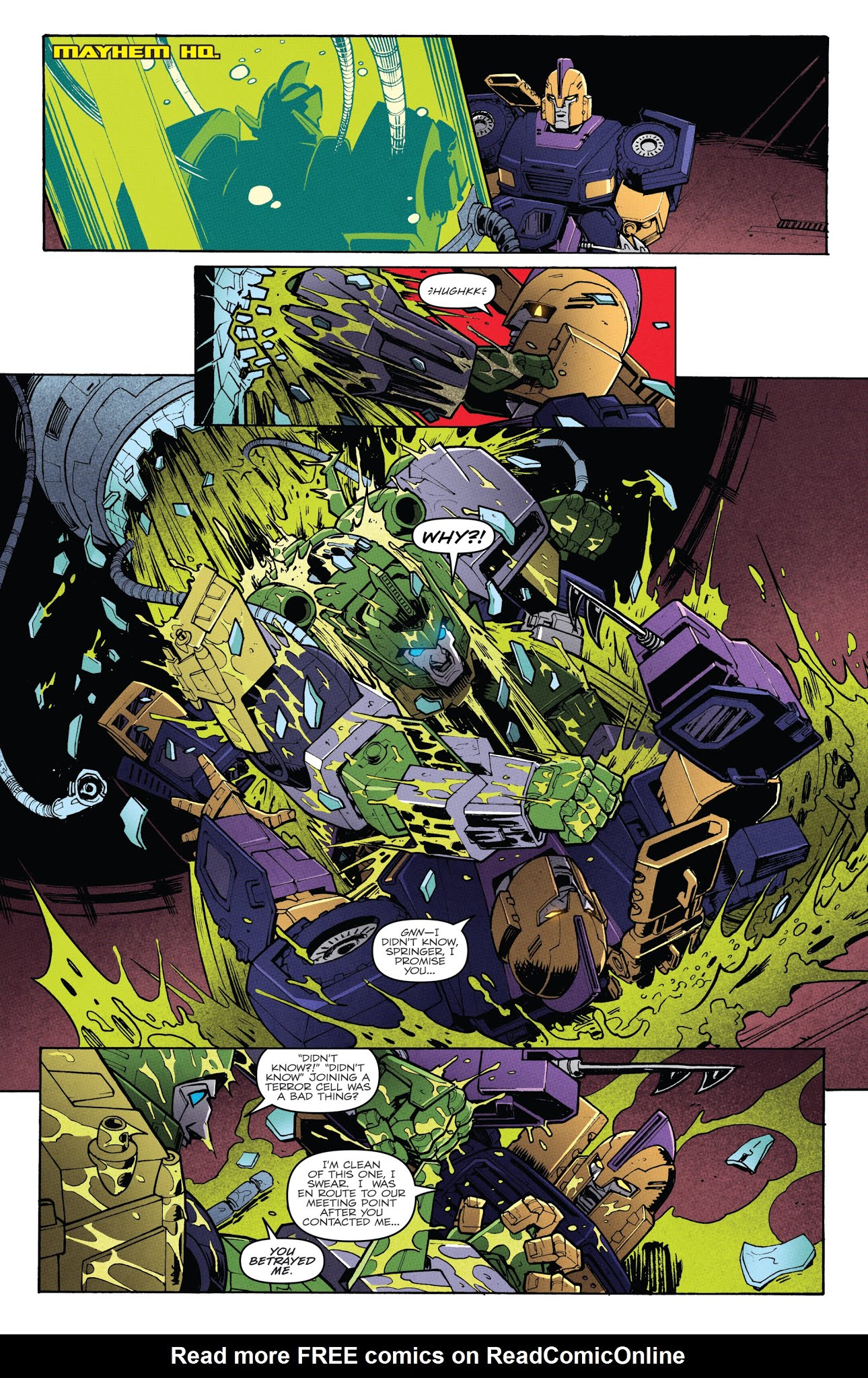 Read online Transformers: Requiem of the Wreckers comic -  Issue # Full - 21