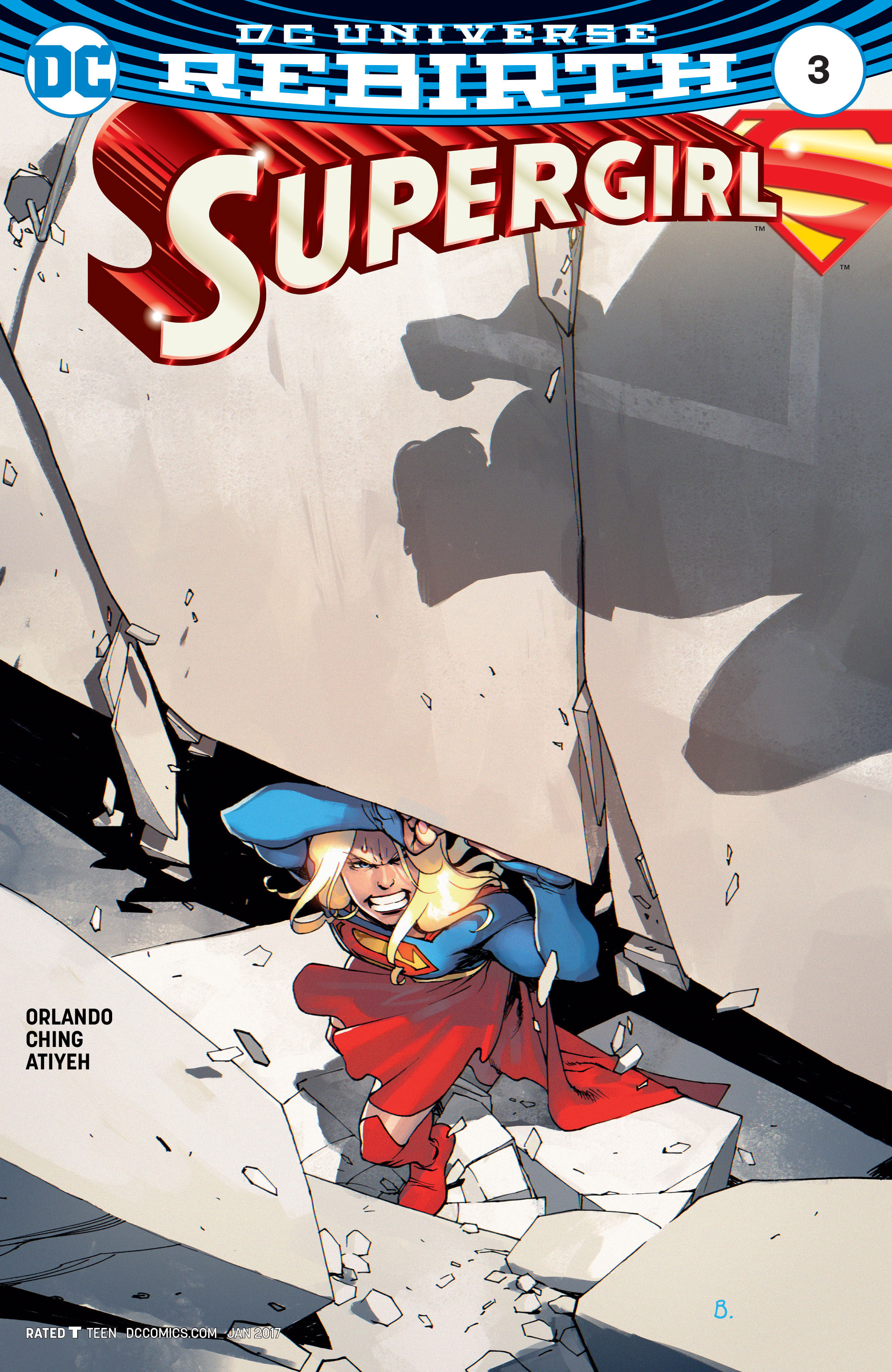 Read online Supergirl (2016) comic -  Issue #3 - 3
