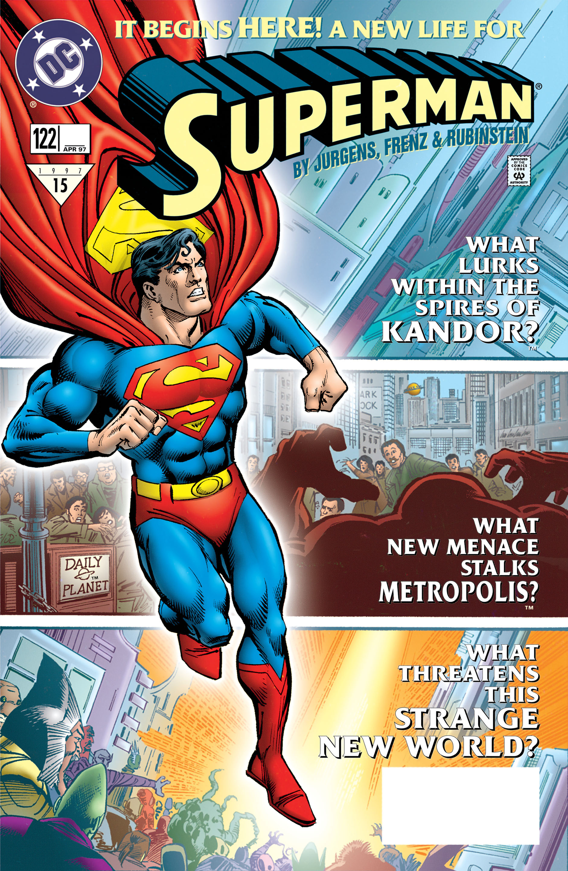 Read online Superman (1987) comic -  Issue #122 - 1
