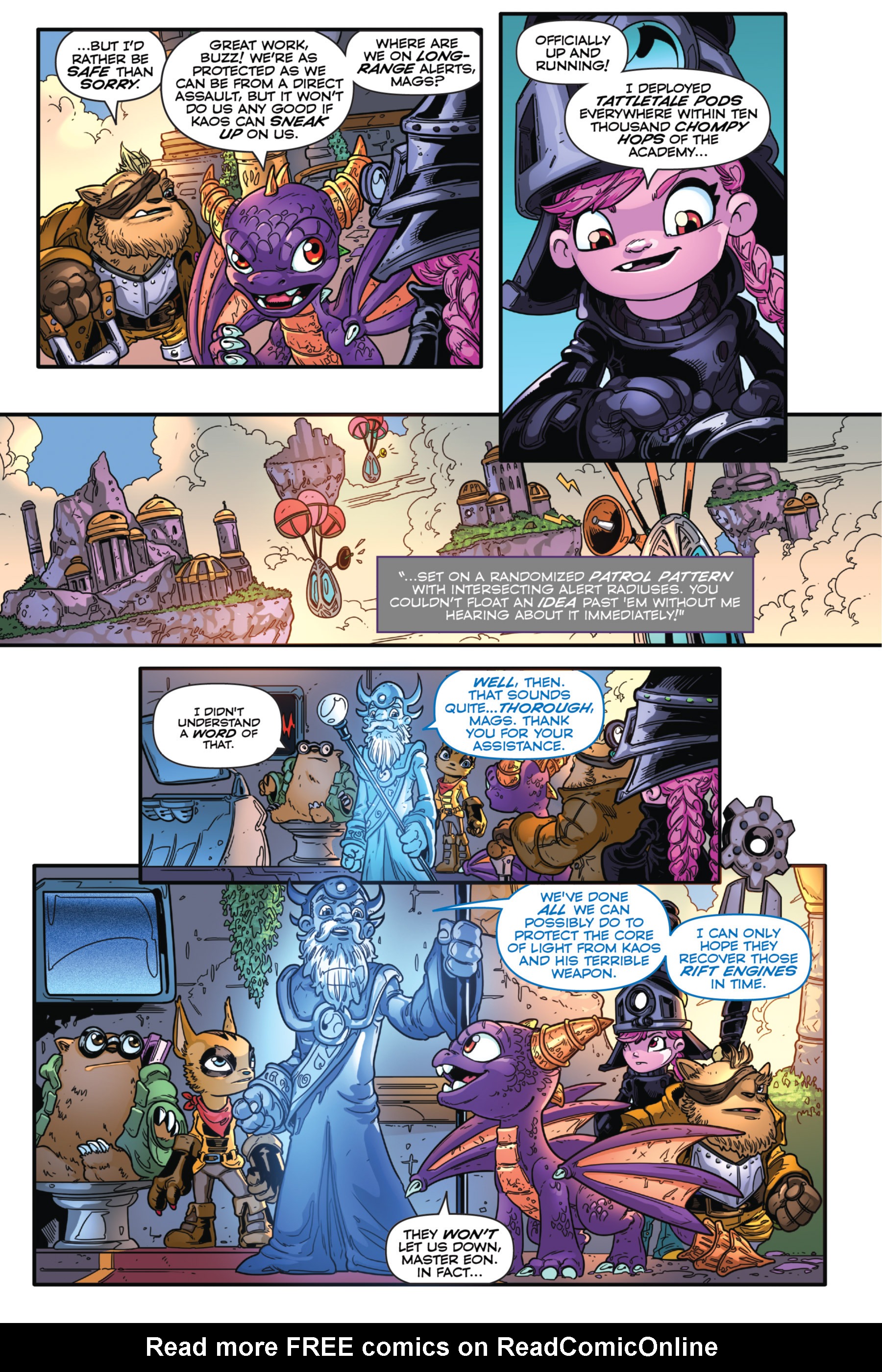 Read online Skylanders: Rift Into Overdrive comic -  Issue # Full - 28