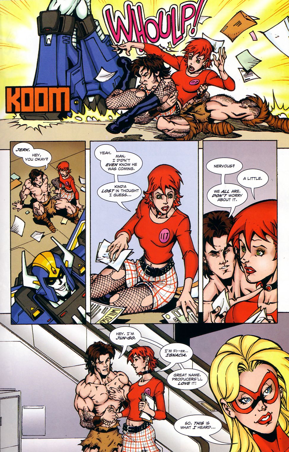 Read online Wildguard: Casting Call comic -  Issue #1 - 20