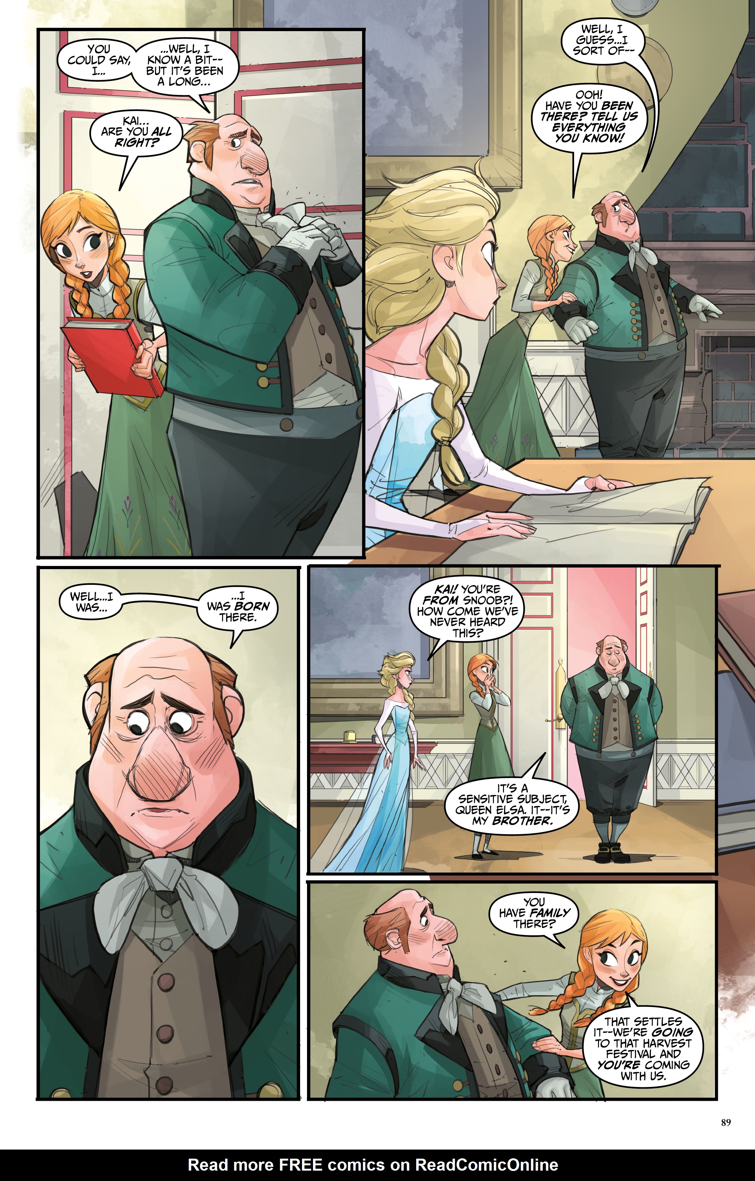 Read online Disney Frozen Library Edition comic -  Issue # TPB (Part 1) - 91