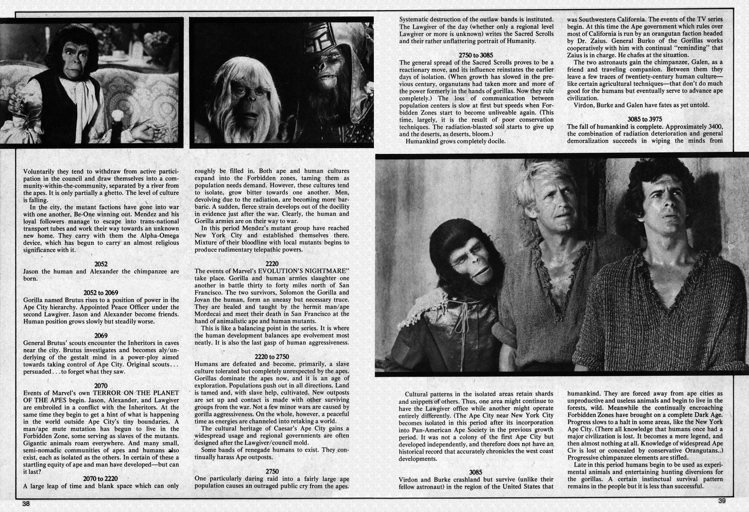 Read online Planet of the Apes comic -  Issue #11 - 35