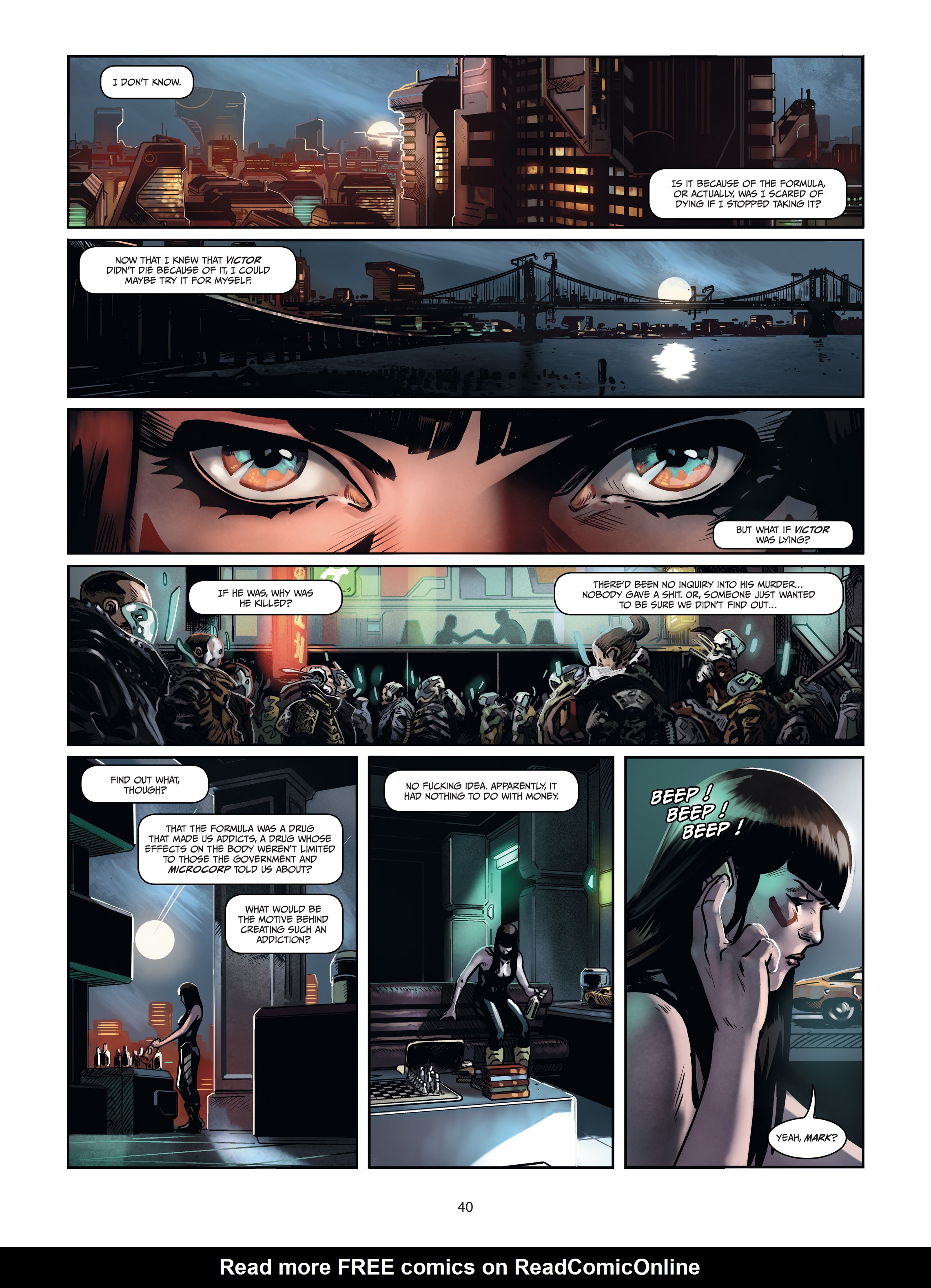 Read online Androïds comic -  Issue #1 - 38