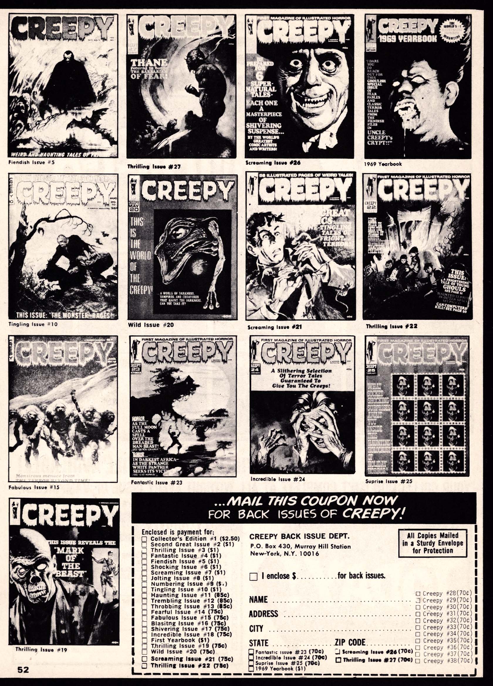 Read online Vampirella (1969) comic -  Issue # Annual 1972 - 52