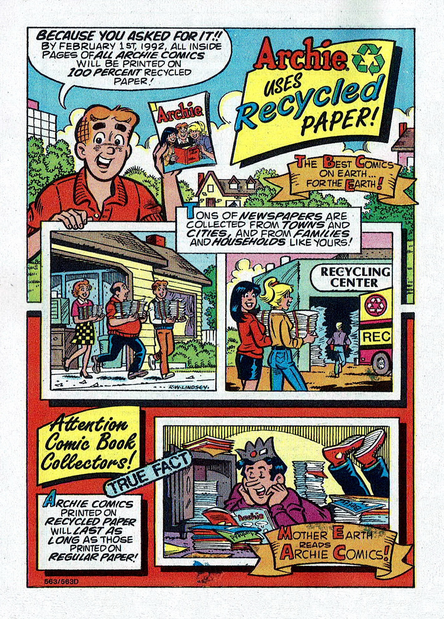 Read online Jughead Jones Comics Digest comic -  Issue #75 - 64