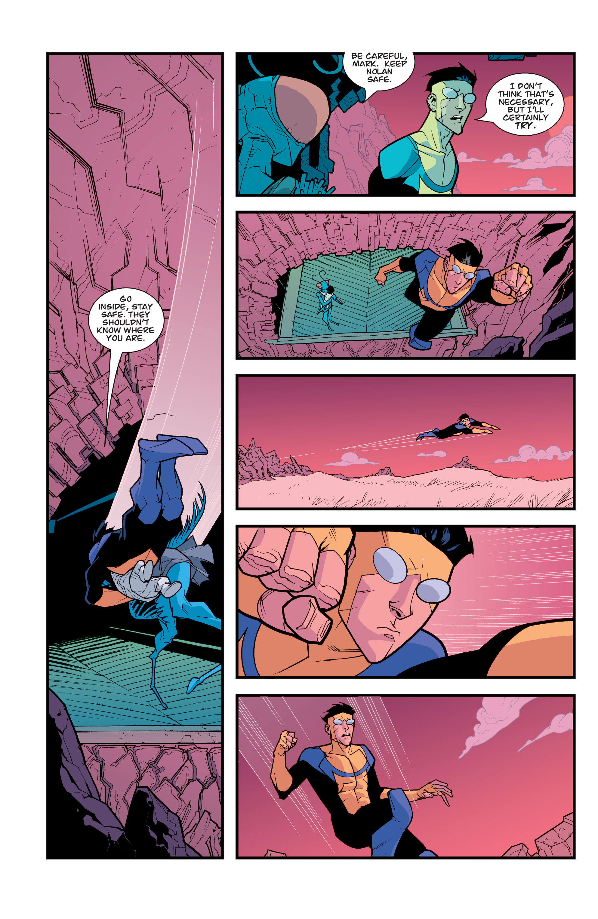 Read online Invincible comic -  Issue # _TPB 6 - A Different World - 91