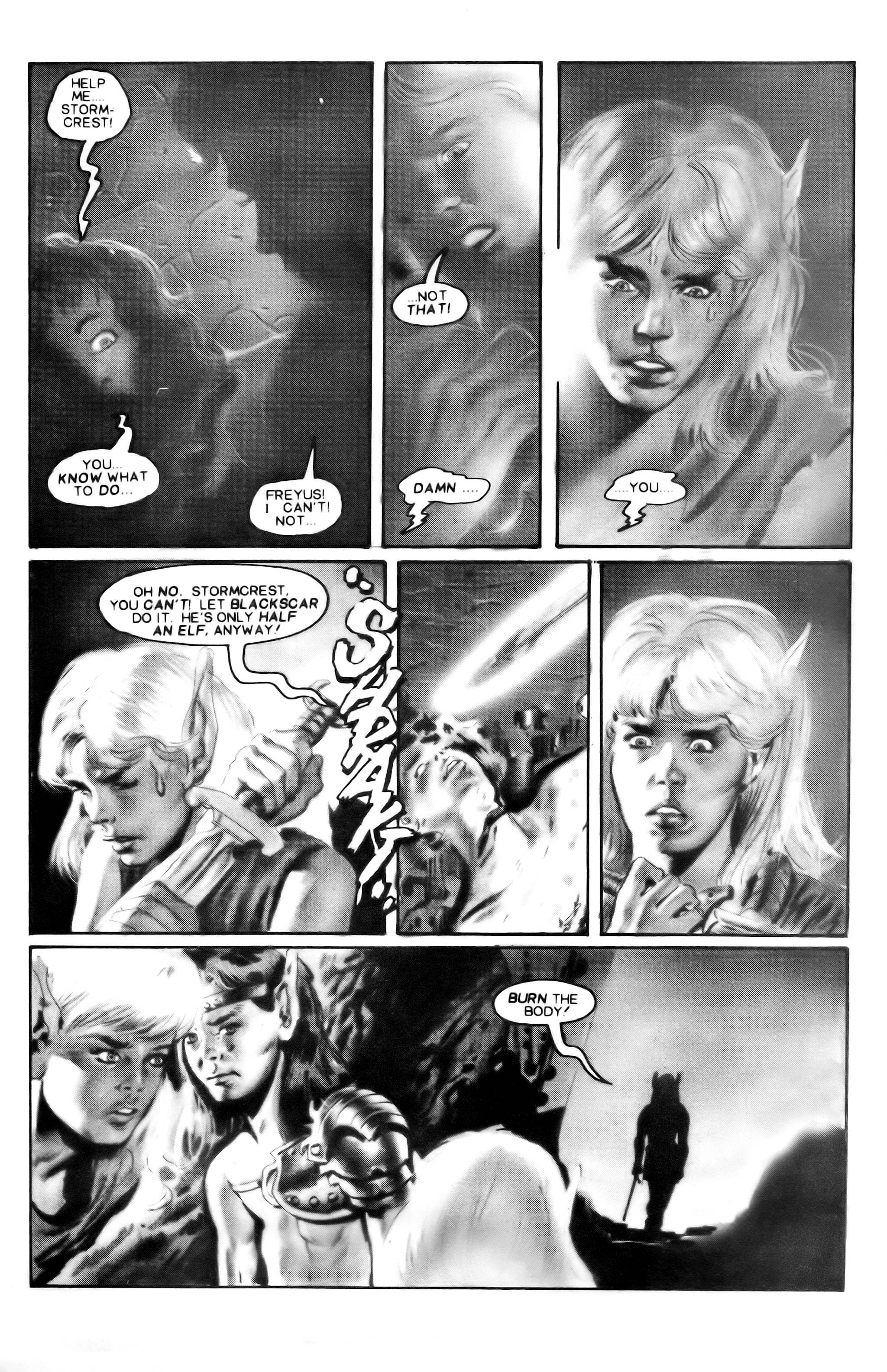 Read online Elf Warrior comic -  Issue #2 - 9
