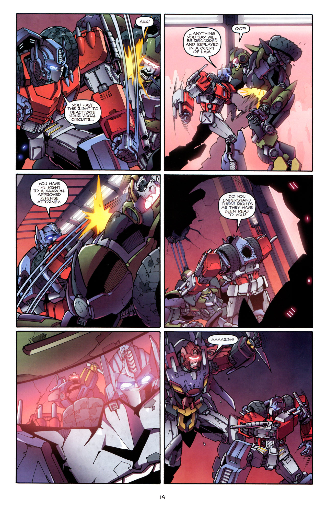 Read online The Transformers (2009) comic -  Issue #23 - 17