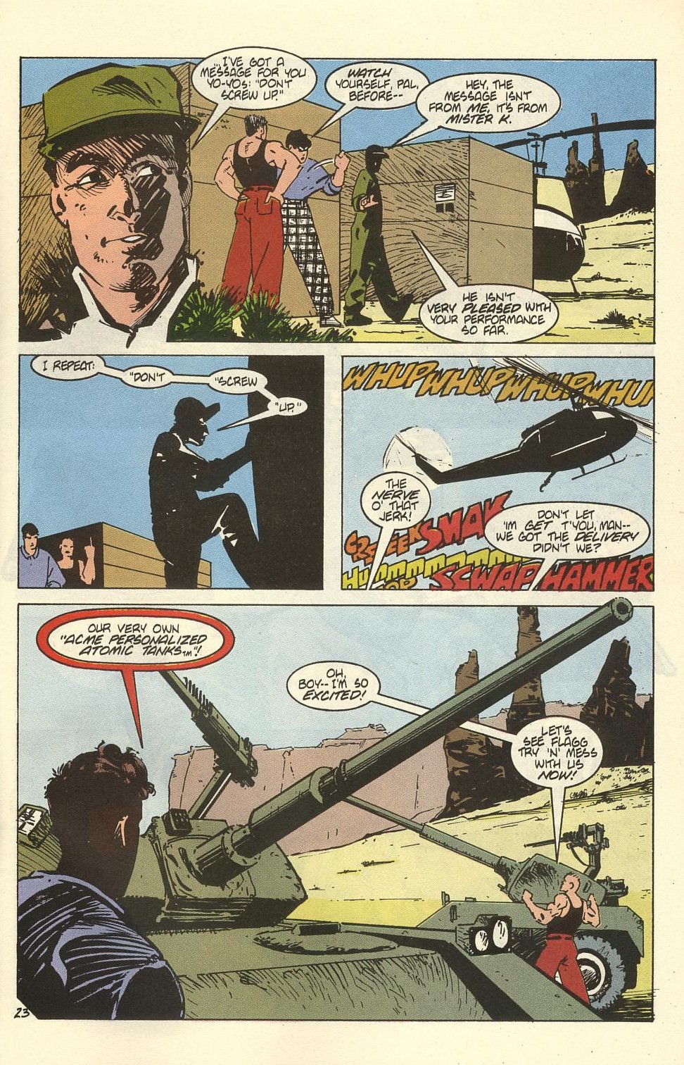 Read online American Flagg! comic -  Issue #41 - 29