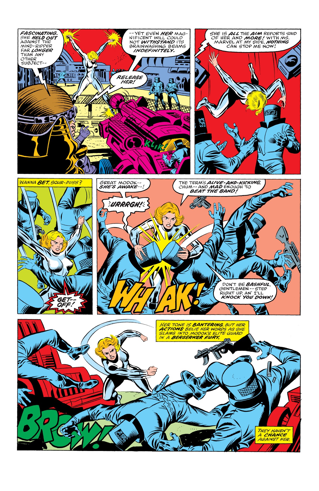 Read online Marvel Masterworks: Ms. Marvel comic -  Issue # TPB 1 - 122