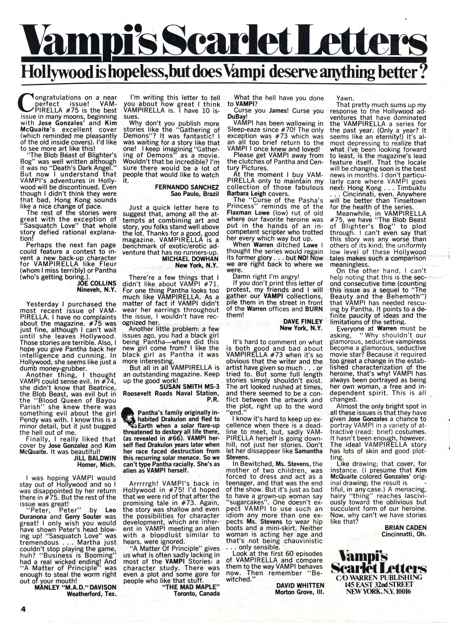 Read online Vampirella (1969) comic -  Issue #77 - 4