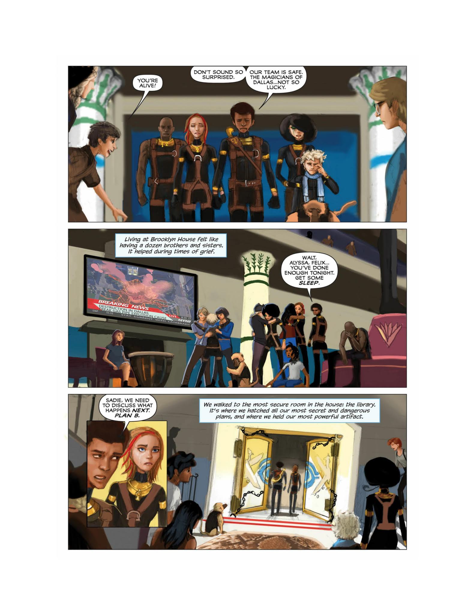 Read online The Kane Chronicles comic -  Issue # TPB 3 (Part 1) - 23