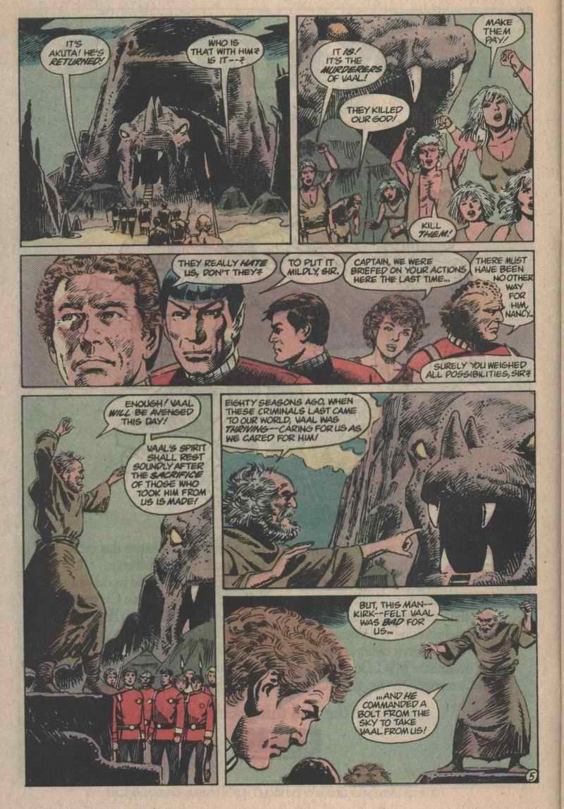 Read online Star Trek (1984) comic -  Issue #44 - 6