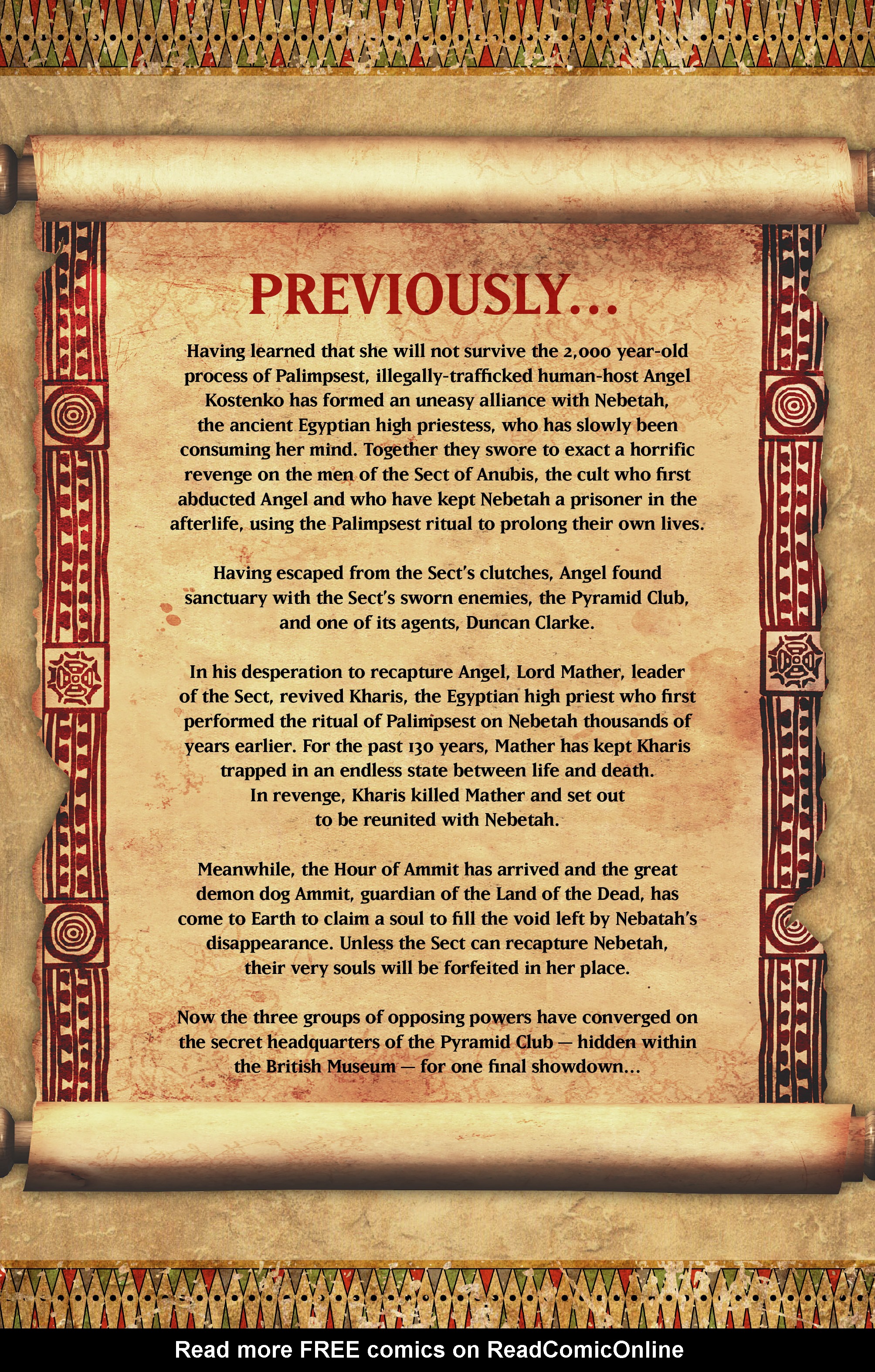 Read online The Mummy comic -  Issue #5 - 5