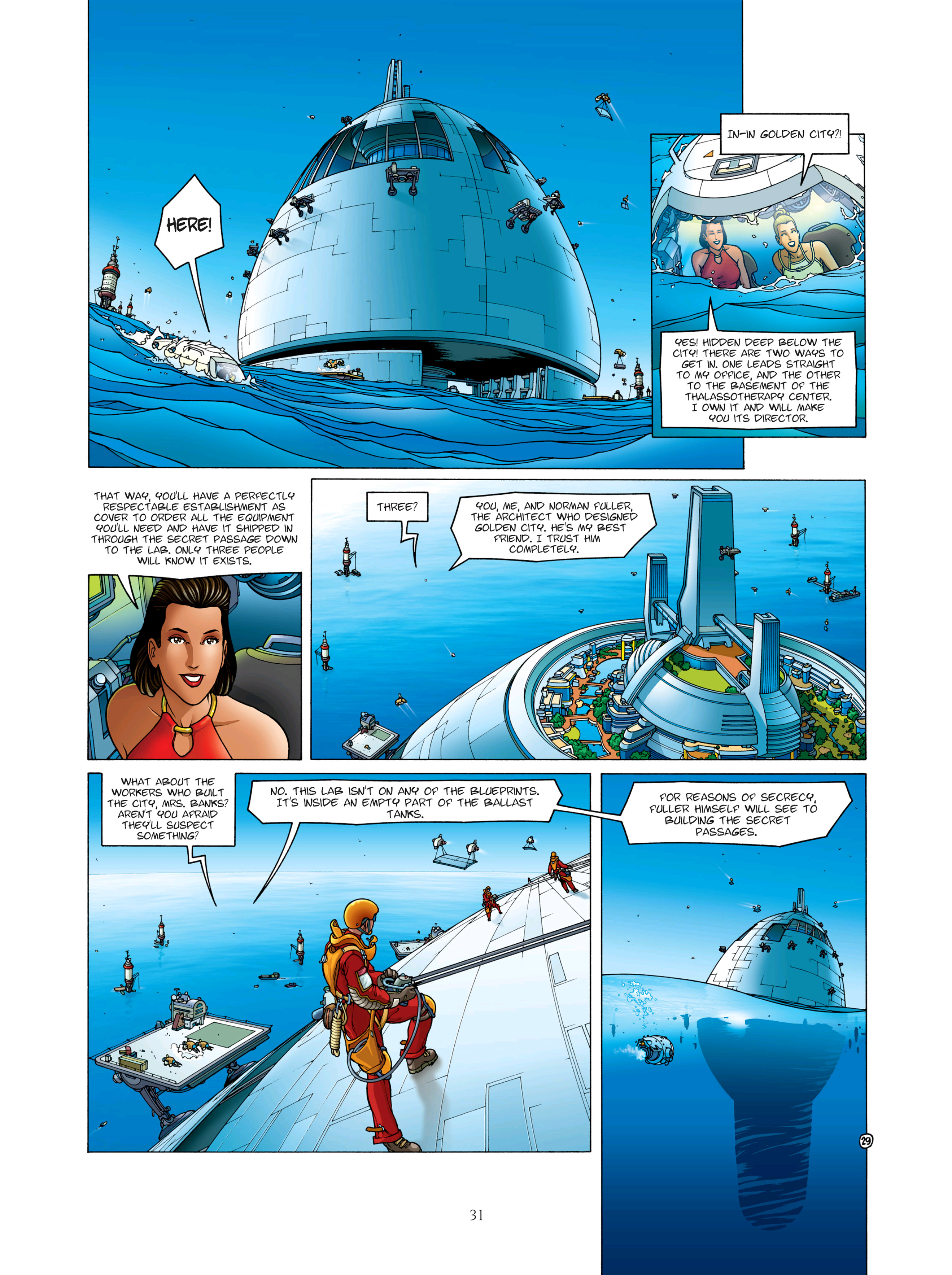 Read online Golden City comic -  Issue #5 - 31