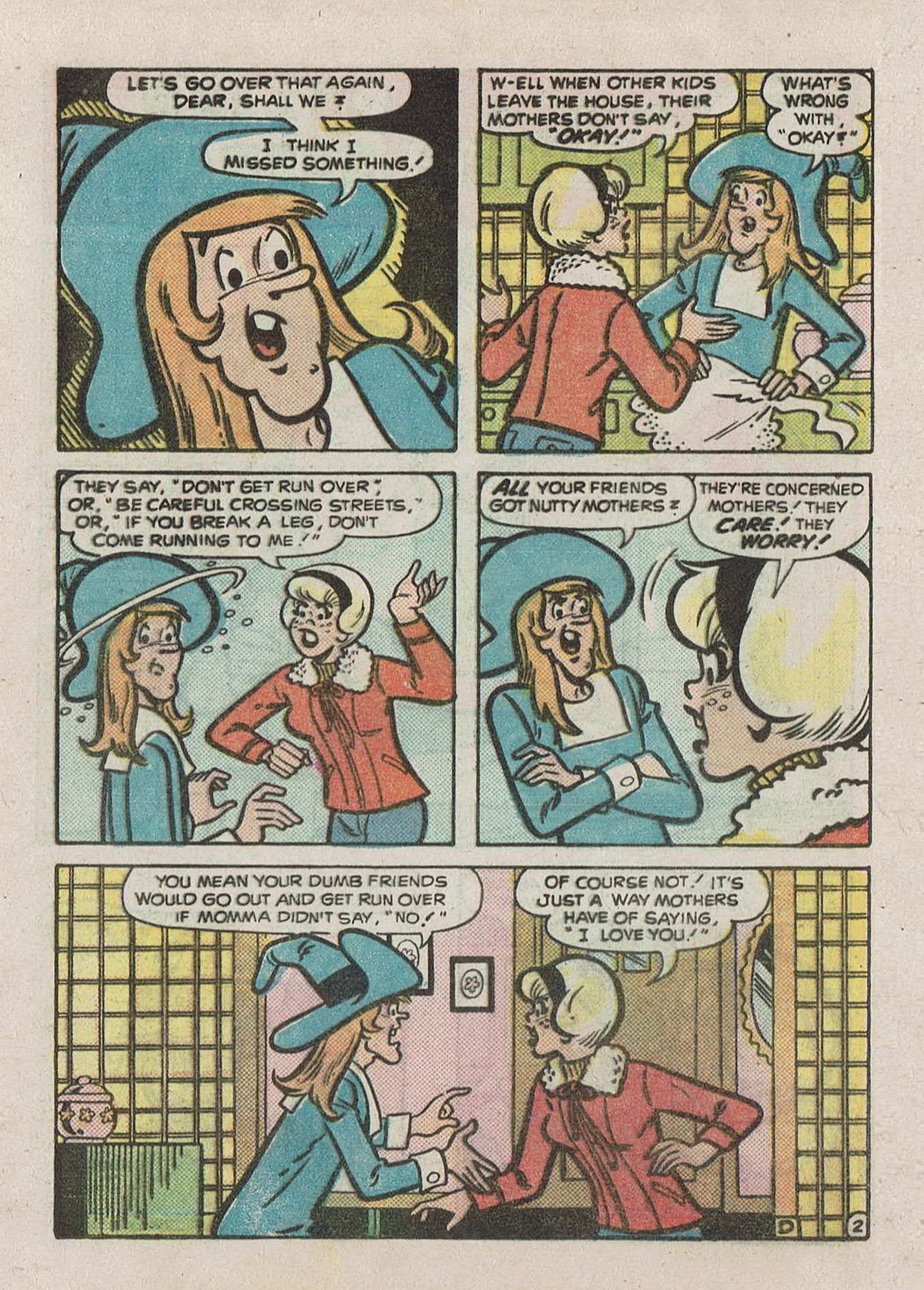 Read online Betty and Veronica Digest Magazine comic -  Issue #34 - 35