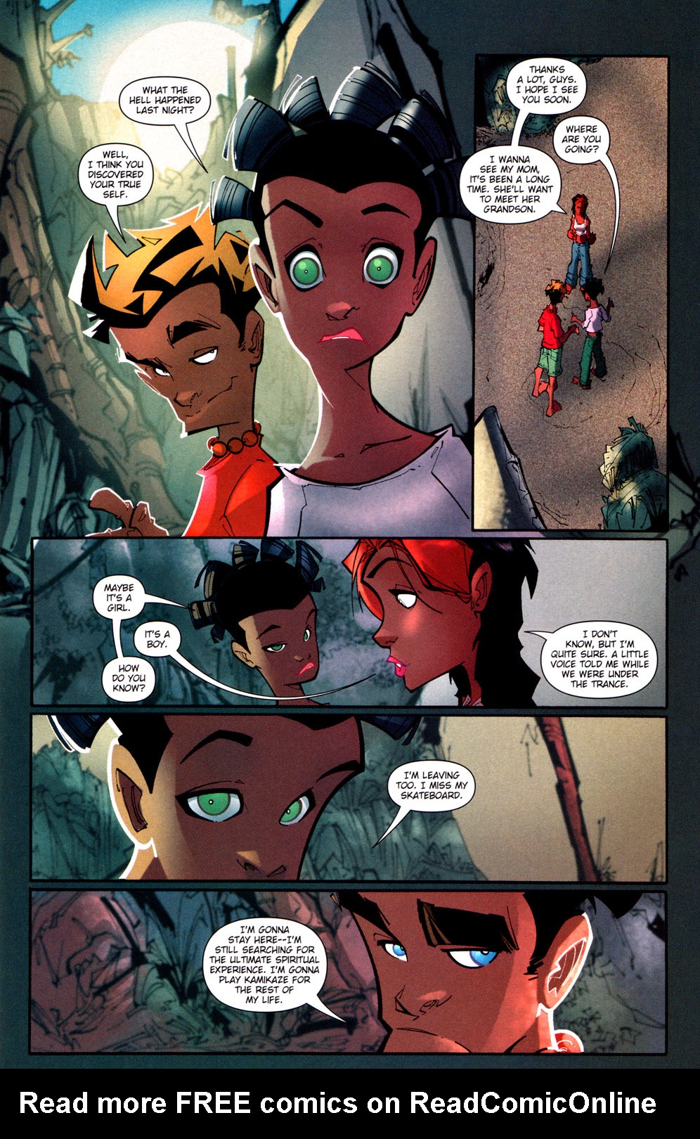 Read online Kamikaze comic -  Issue #6 - 19