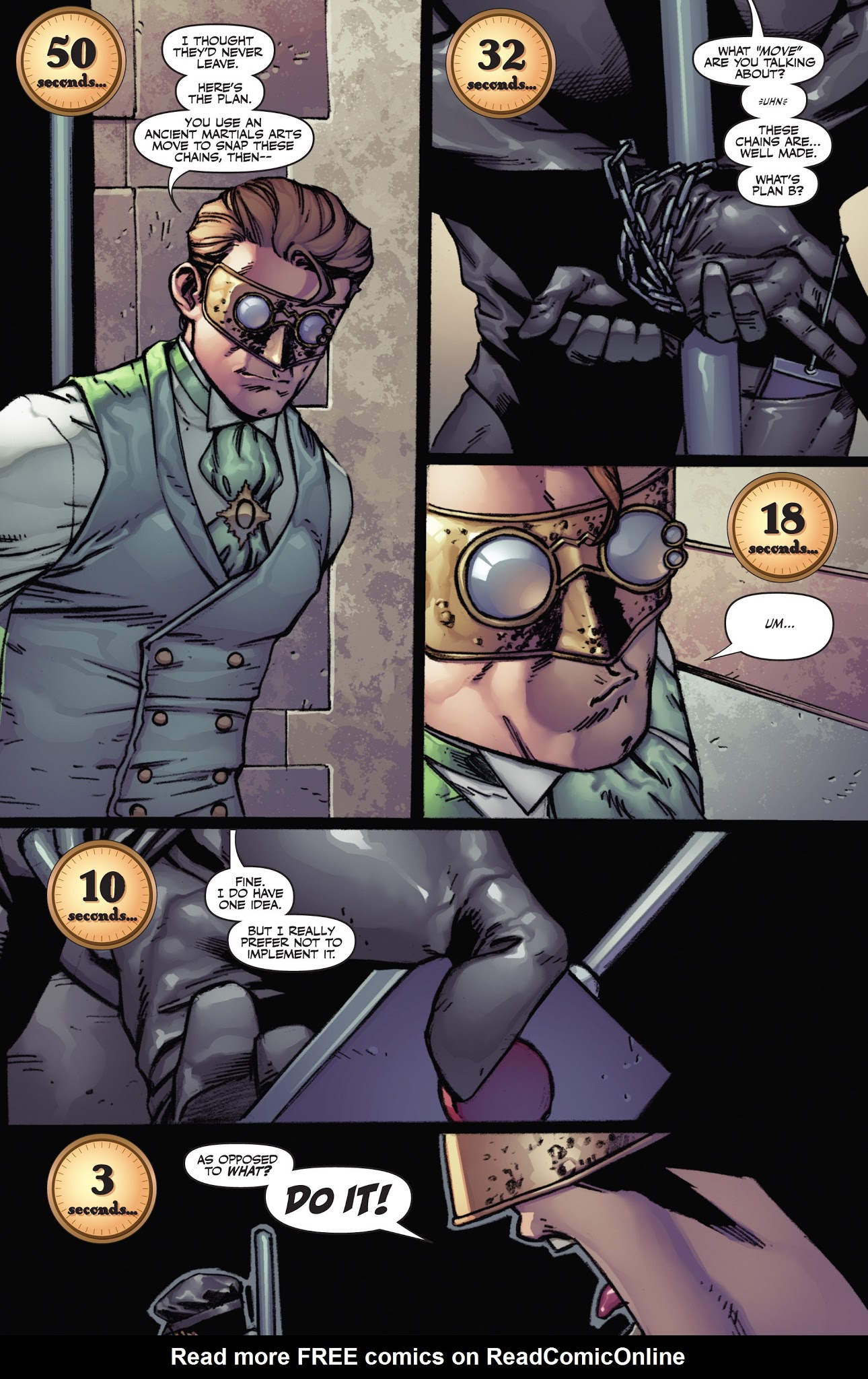 Read online Legenderry: Green Hornet comic -  Issue #3 - 5