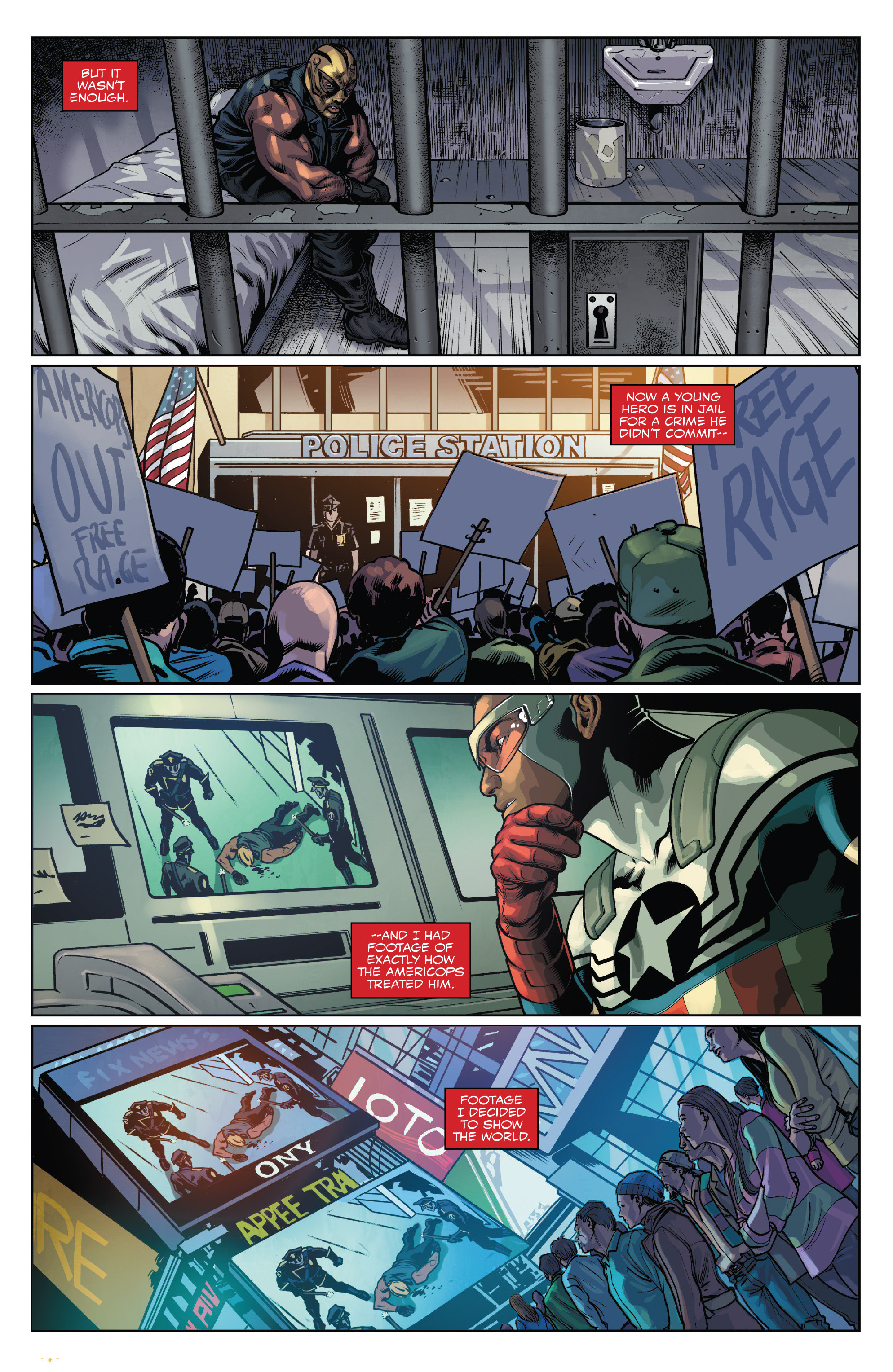 Read online Captain America: Sam Wilson comic -  Issue #19 - 4