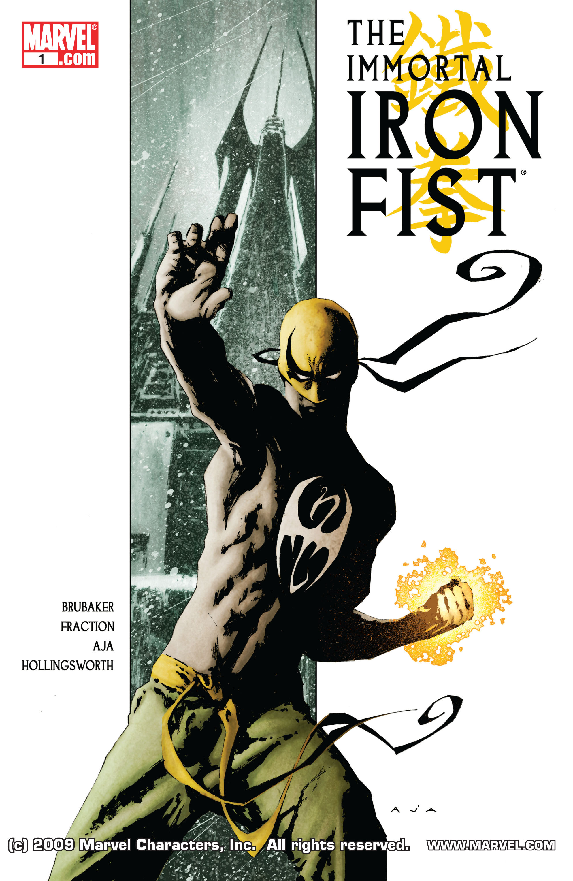 Read online The Immortal Iron Fist comic -  Issue #1 - 1
