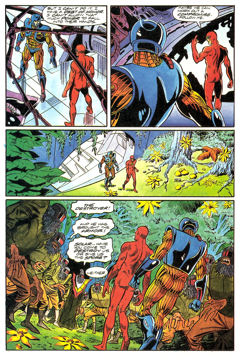 Read online Solar, Man of the Atom comic -  Issue #17 - 28